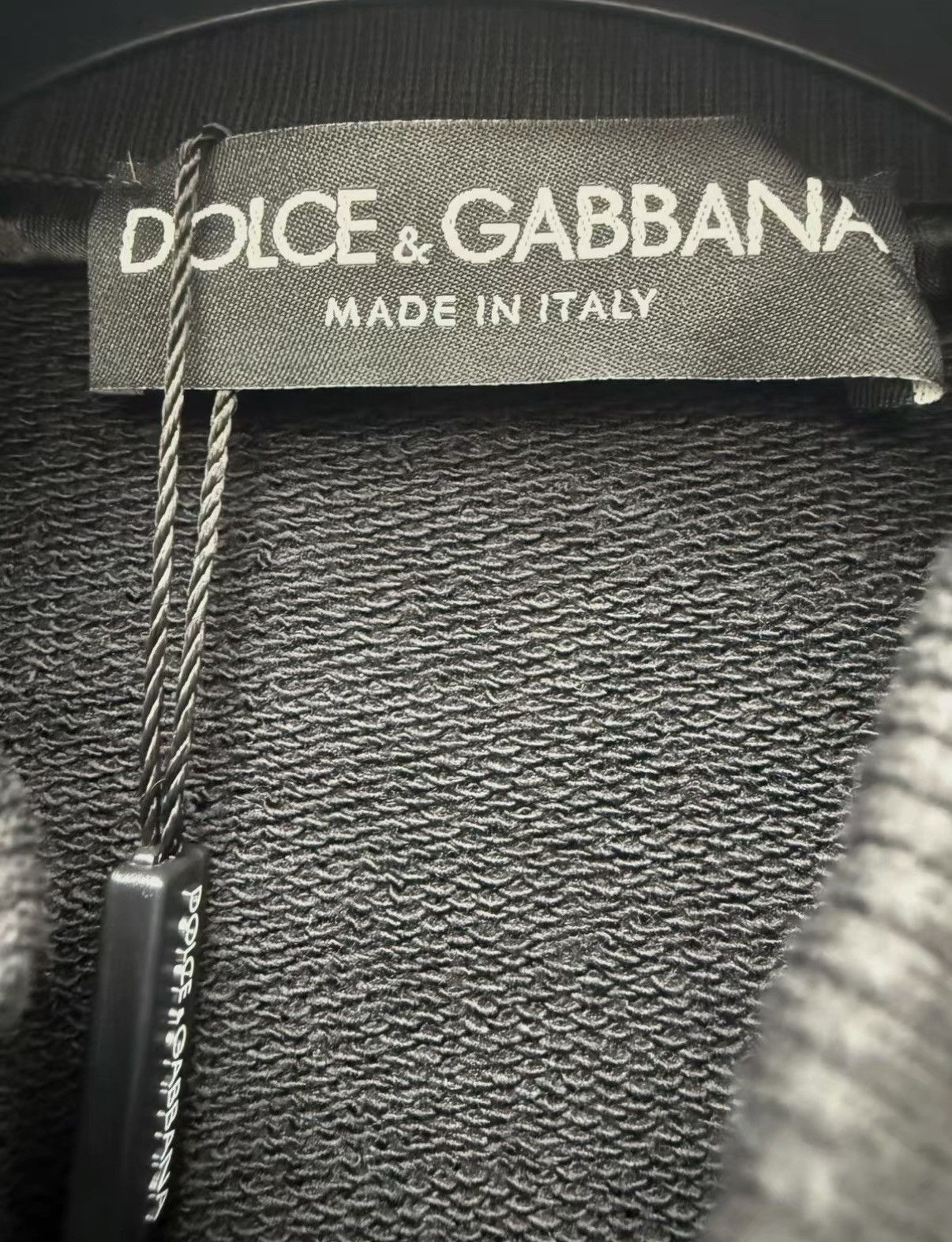 Dolce & Gabbana Black Zip-Neck Long Sleeve Sweater M Size US M / EU 48-50 / 2 - 5 Thumbnail