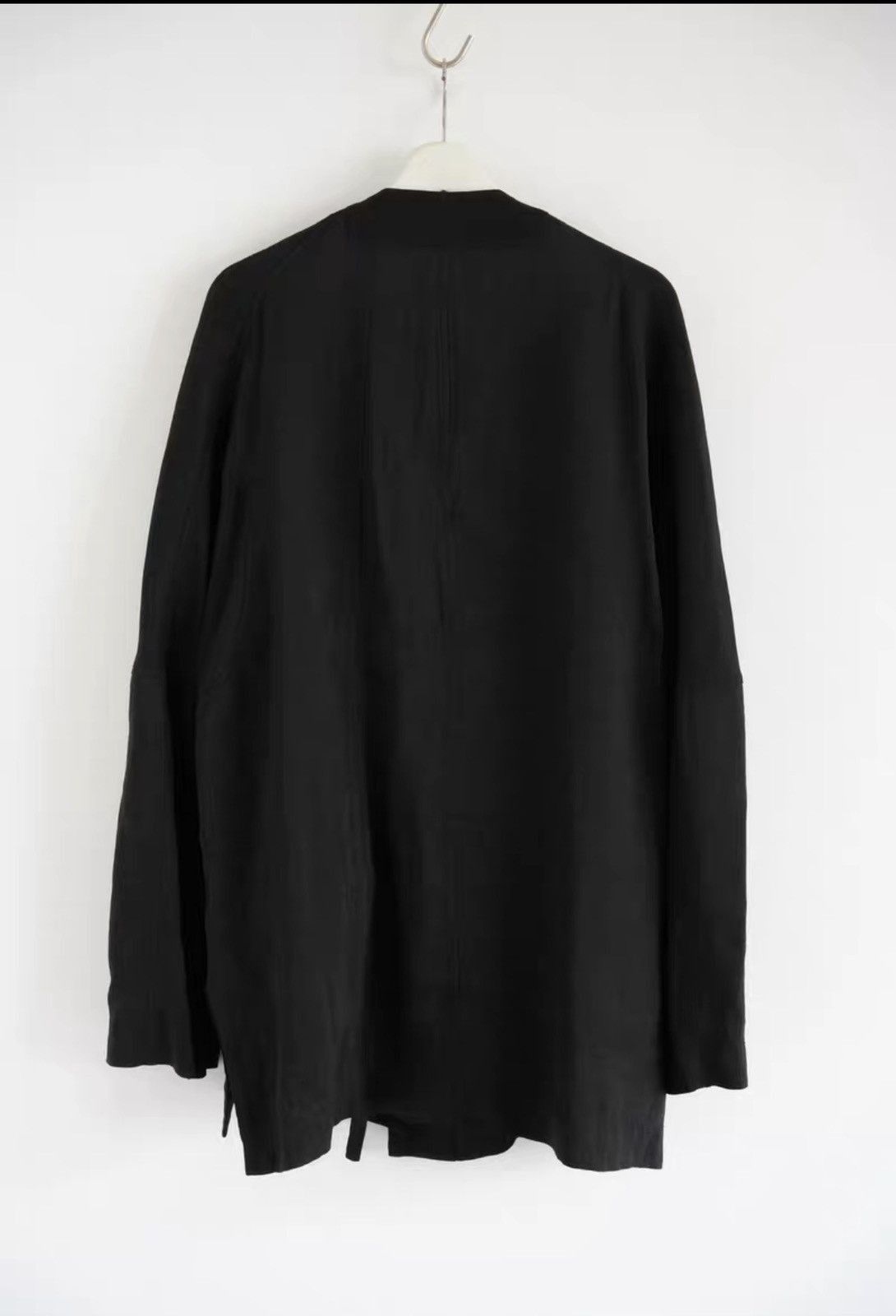 Yohji Yamamoto Black Graphic Patch Wrap Light Jacket Size S Size US S / EU 44-46 / 1 - 4 Thumbnail