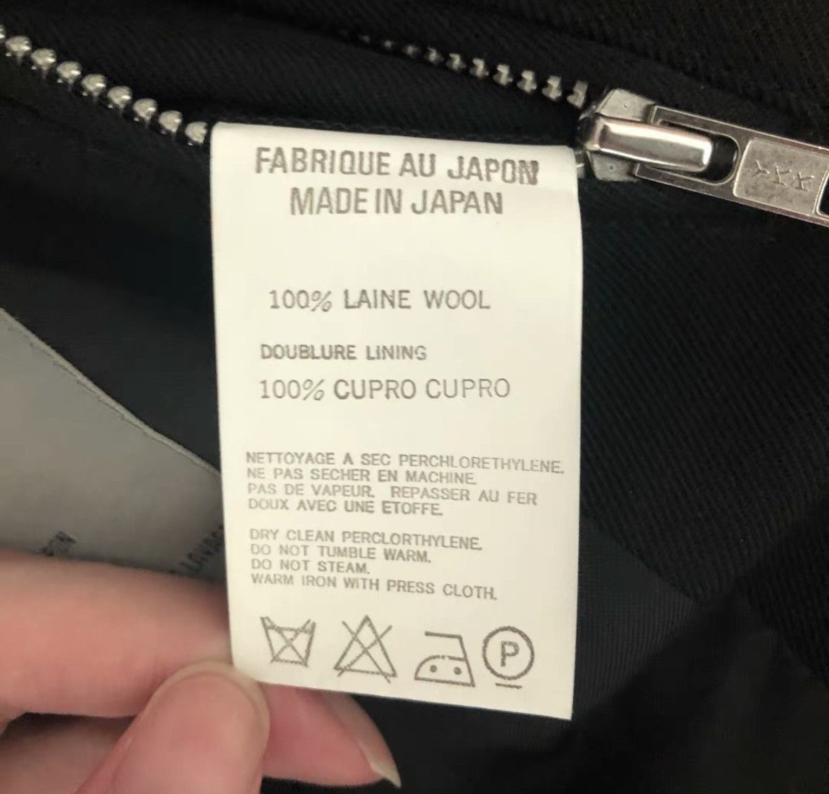 Yohji Yamamoto Black Single-Breasted Blazer with Pockets Size US L / EU 52-54 / 3 - 6 Thumbnail
