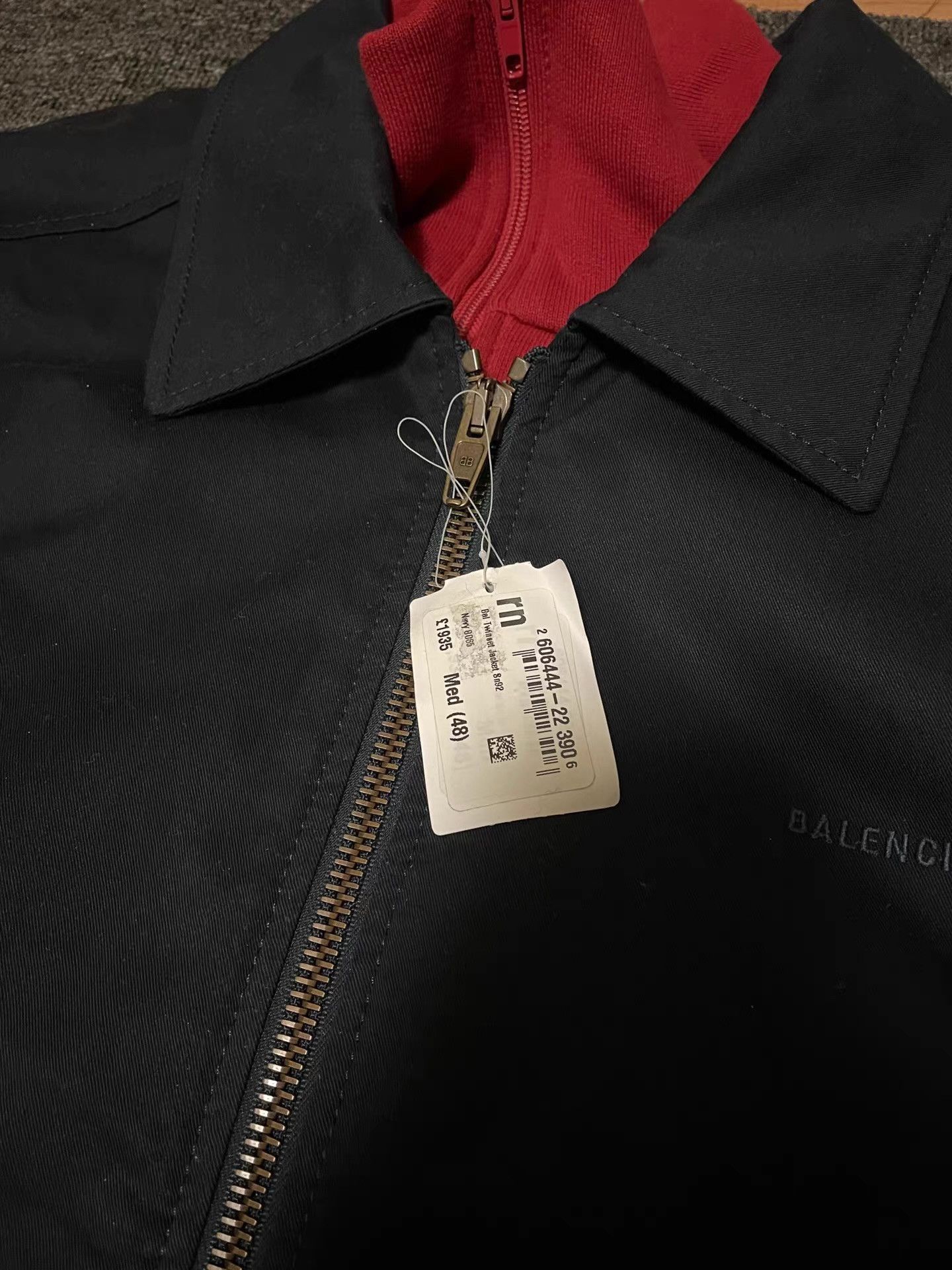 Balenciaga Multi-Color Zip-Front Light Jacket Size M Size US M / EU 48-50 / 2 - 2 Thumbnail