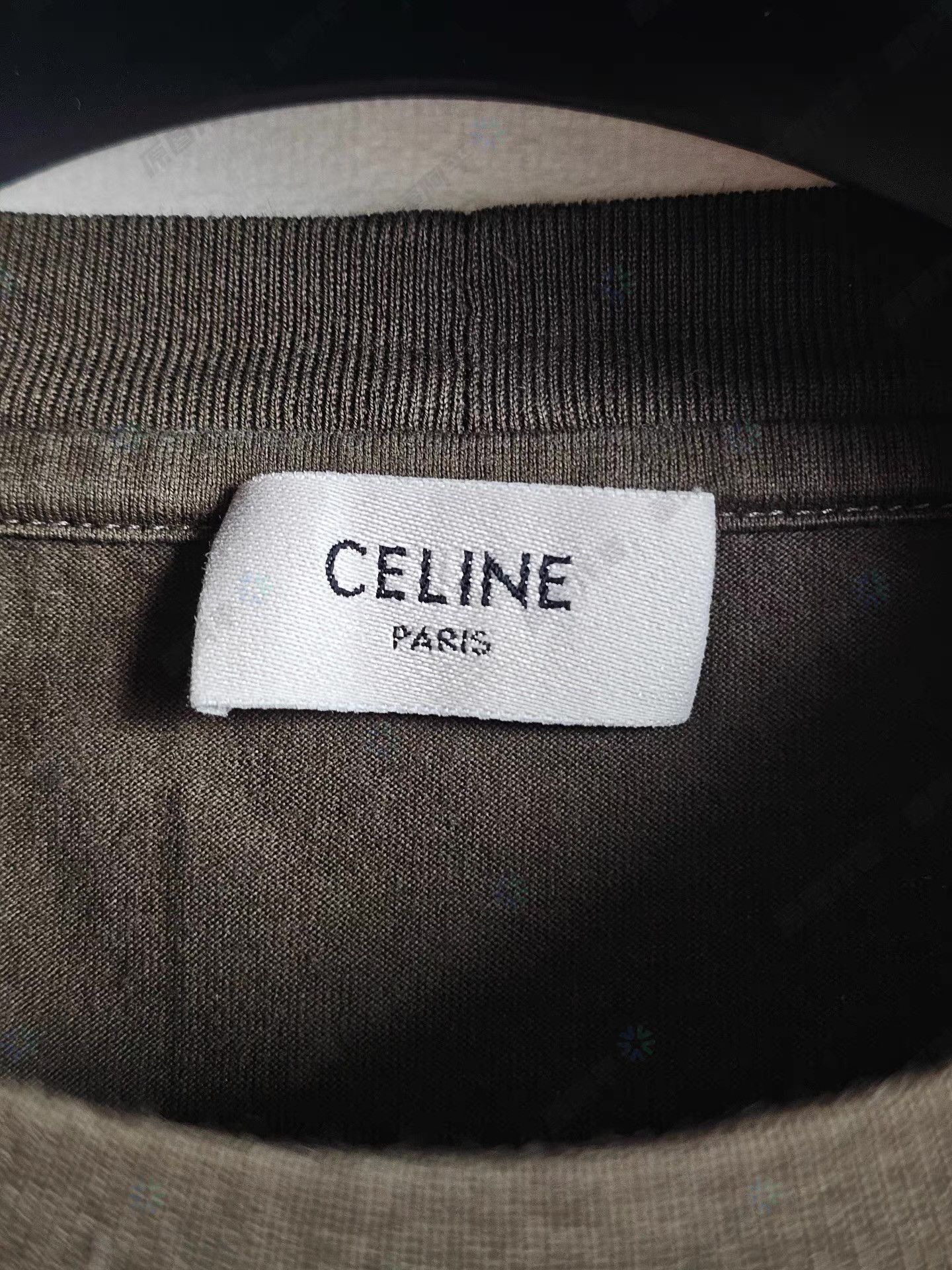 Celine Brown Short Sleeve Basic T-Shirt Size US M / EU 48-50 / 2 - 3 Thumbnail
