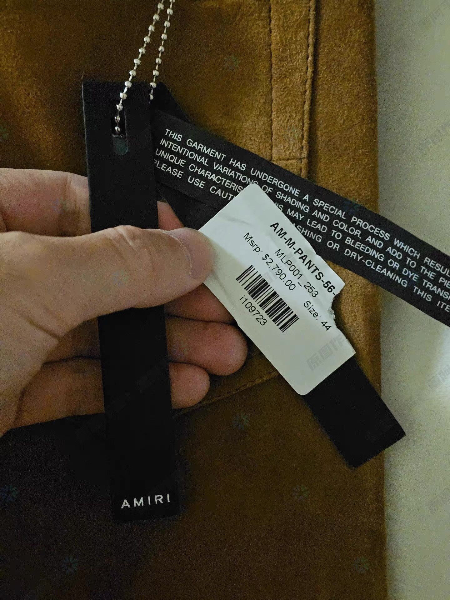 Amiri Brown Casual Pants Size 32 Size US 32 / EU 48 - 9 Thumbnail