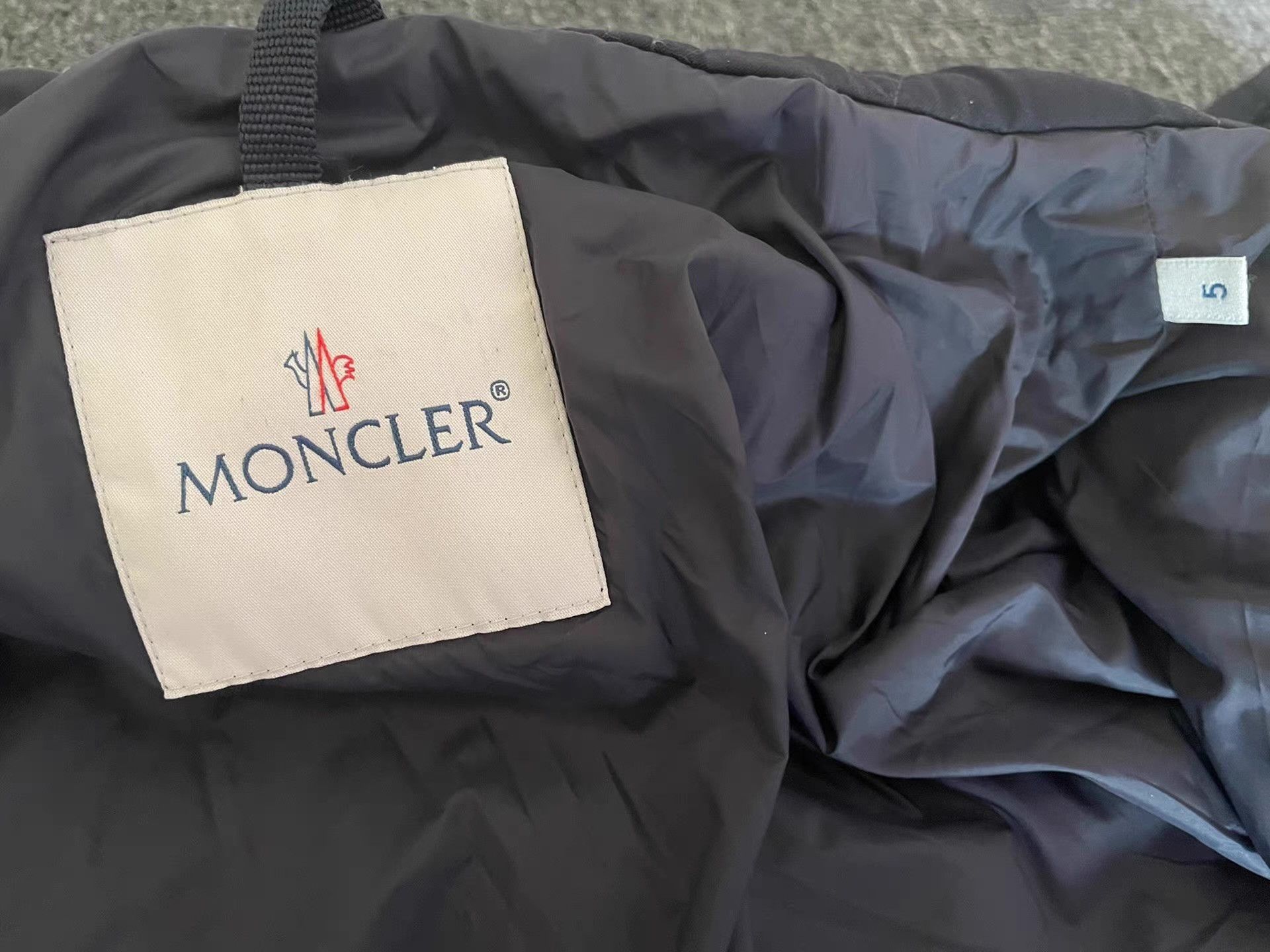 Moncler Blue Padded Jacket with Multiple Pockets Size US XXL / EU 58 / 5 - 6 Thumbnail
