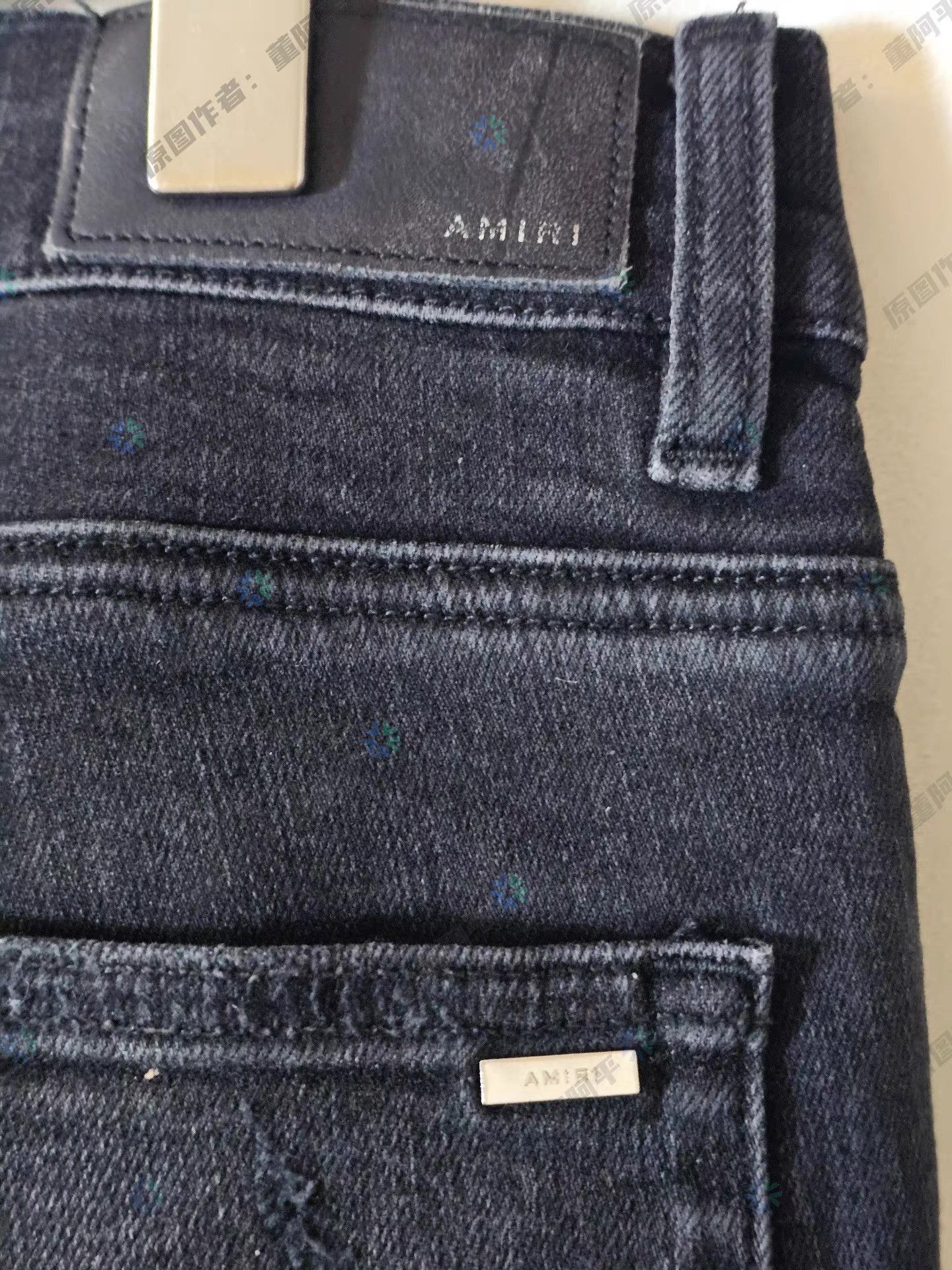 Amiri Distressed Black Denim Pants Size 38 Size US 27 - 5 Thumbnail