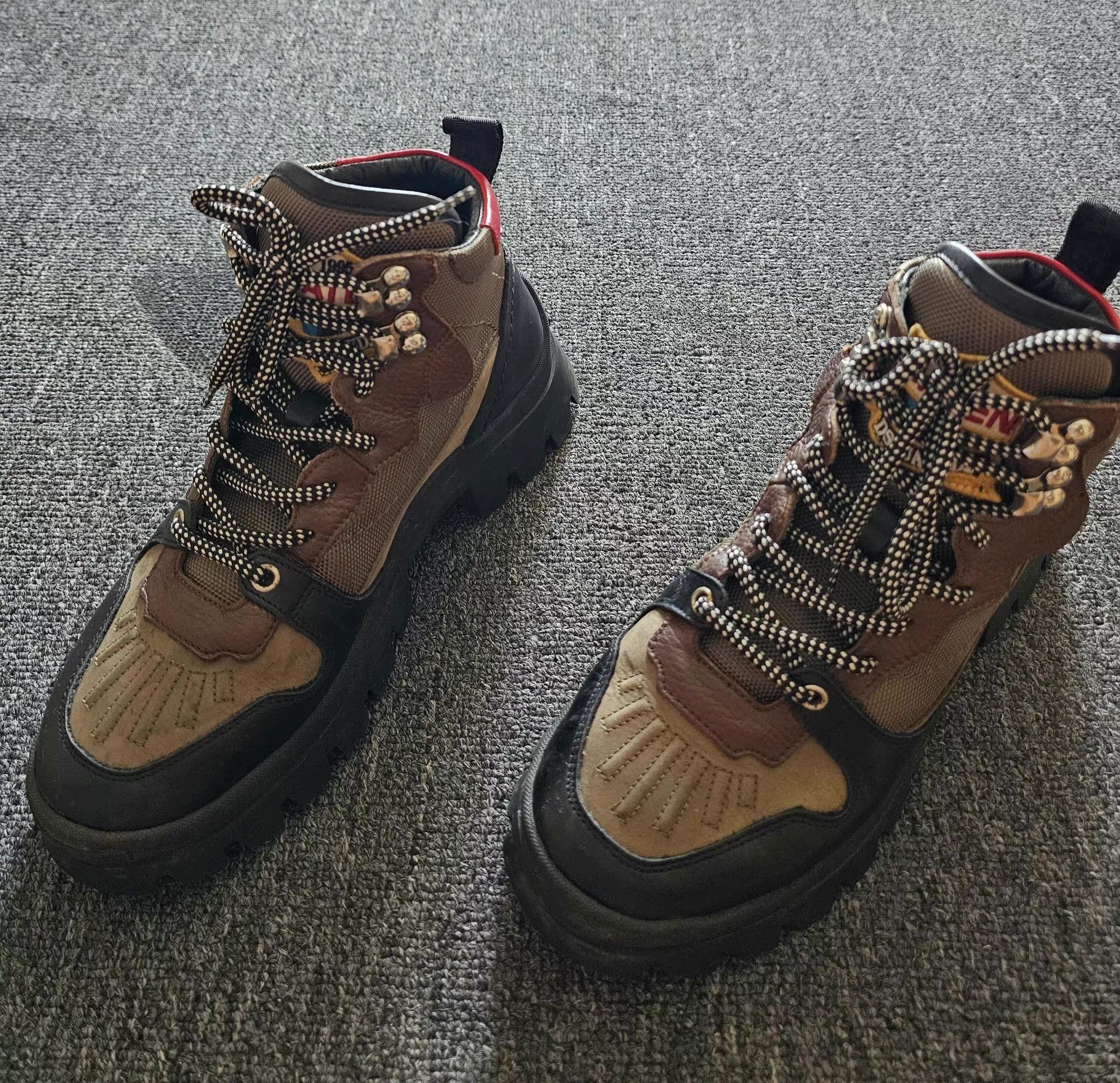 Dsquared2 Brown High-Top Hiking Boots Size 7 Size US 7 / EU 40 - 2 Thumbnail