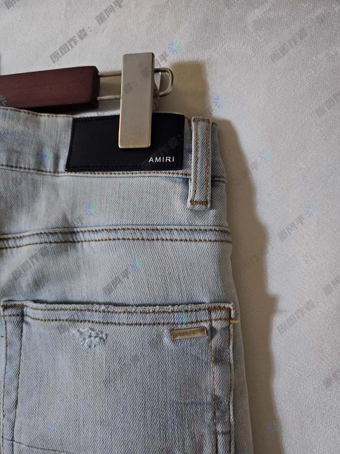 Amiri Blue Denim Slim Fit Jeans Size US 34 / EU 50 - 5 Thumbnail