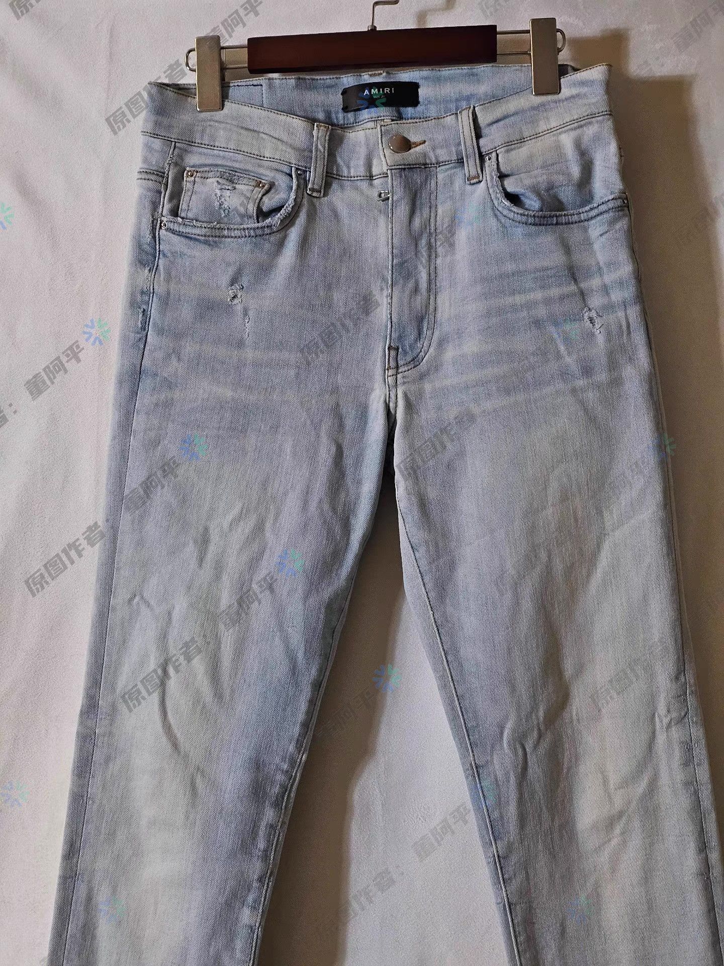 Amiri Blue Denim Slim Fit Jeans Size US 34 / EU 50 - 2 Thumbnail