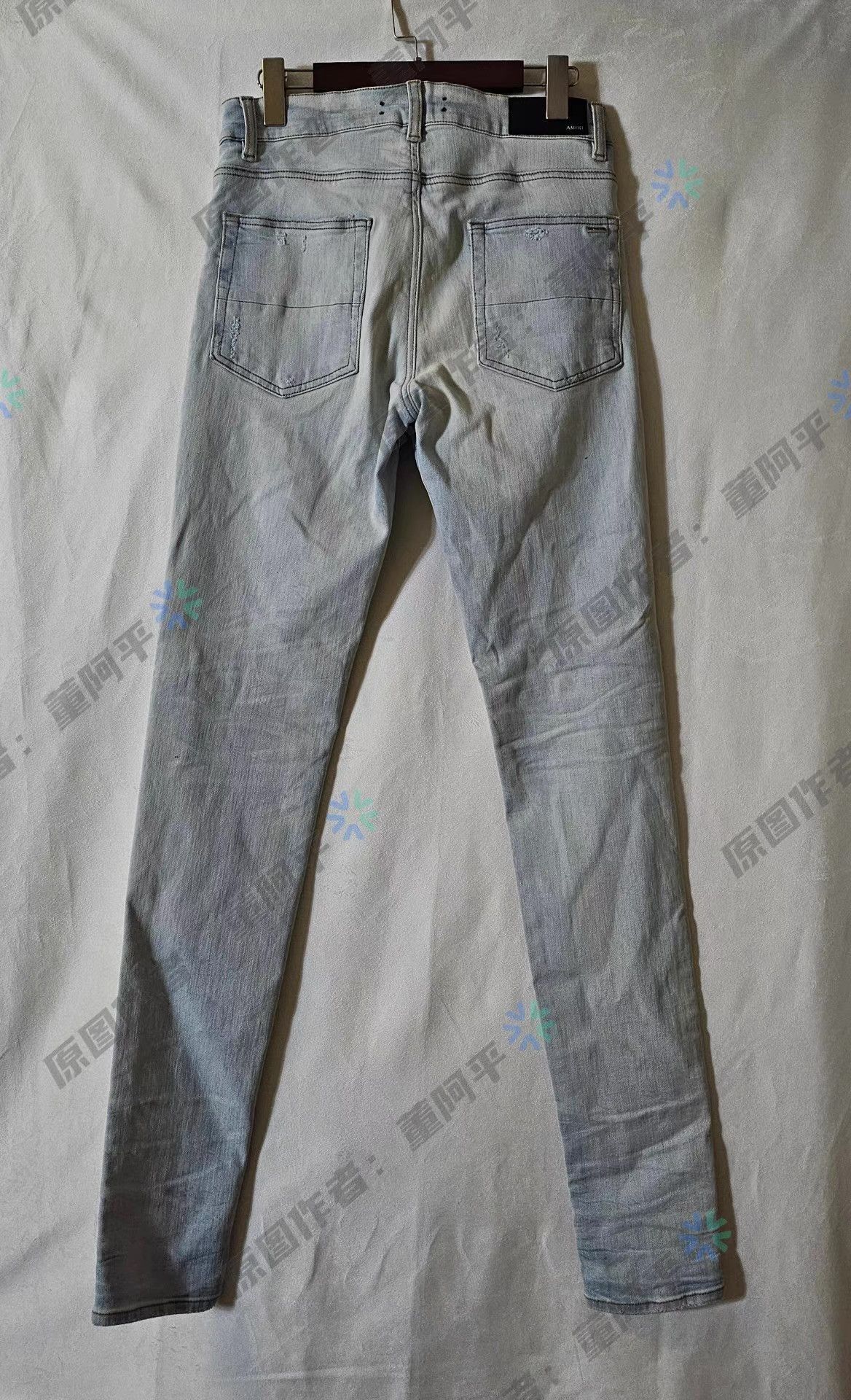 Amiri Blue Denim Slim Fit Jeans Size US 34 / EU 50 - 4 Thumbnail