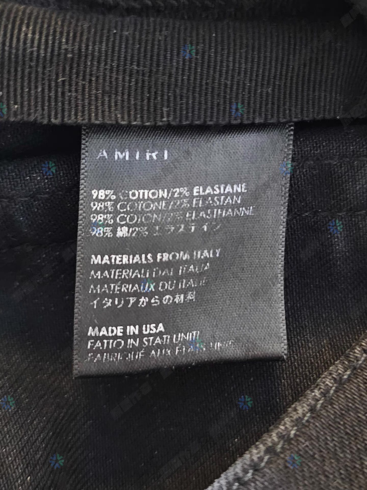 Amiri Black Distressed Denim Jeans Size 34 Size US 34 / EU 50 - 6 Thumbnail