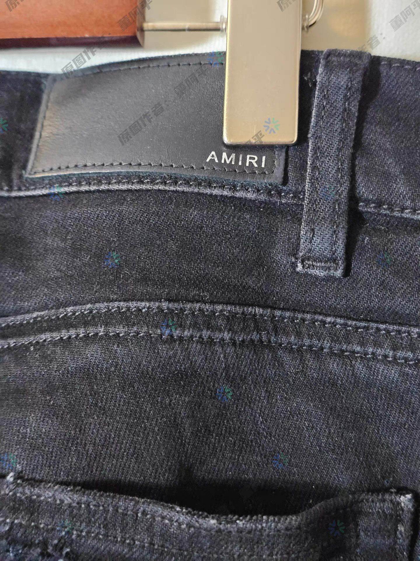 Amiri Black Distressed Denim Jeans Size 34 Size US 34 / EU 50 - 5 Thumbnail