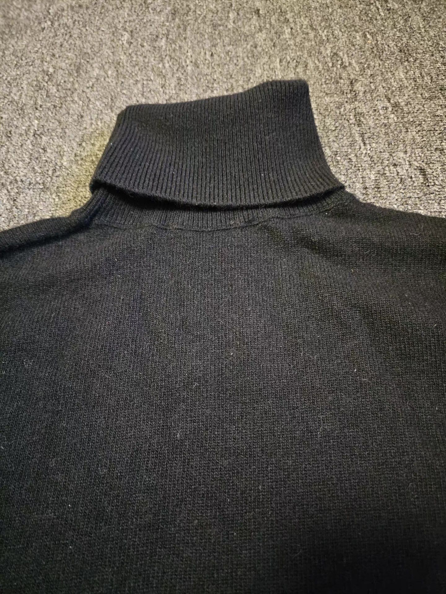 Balenciaga Black Turtleneck Sweater XS Size US XS / EU 42 / 0 - 4 Thumbnail
