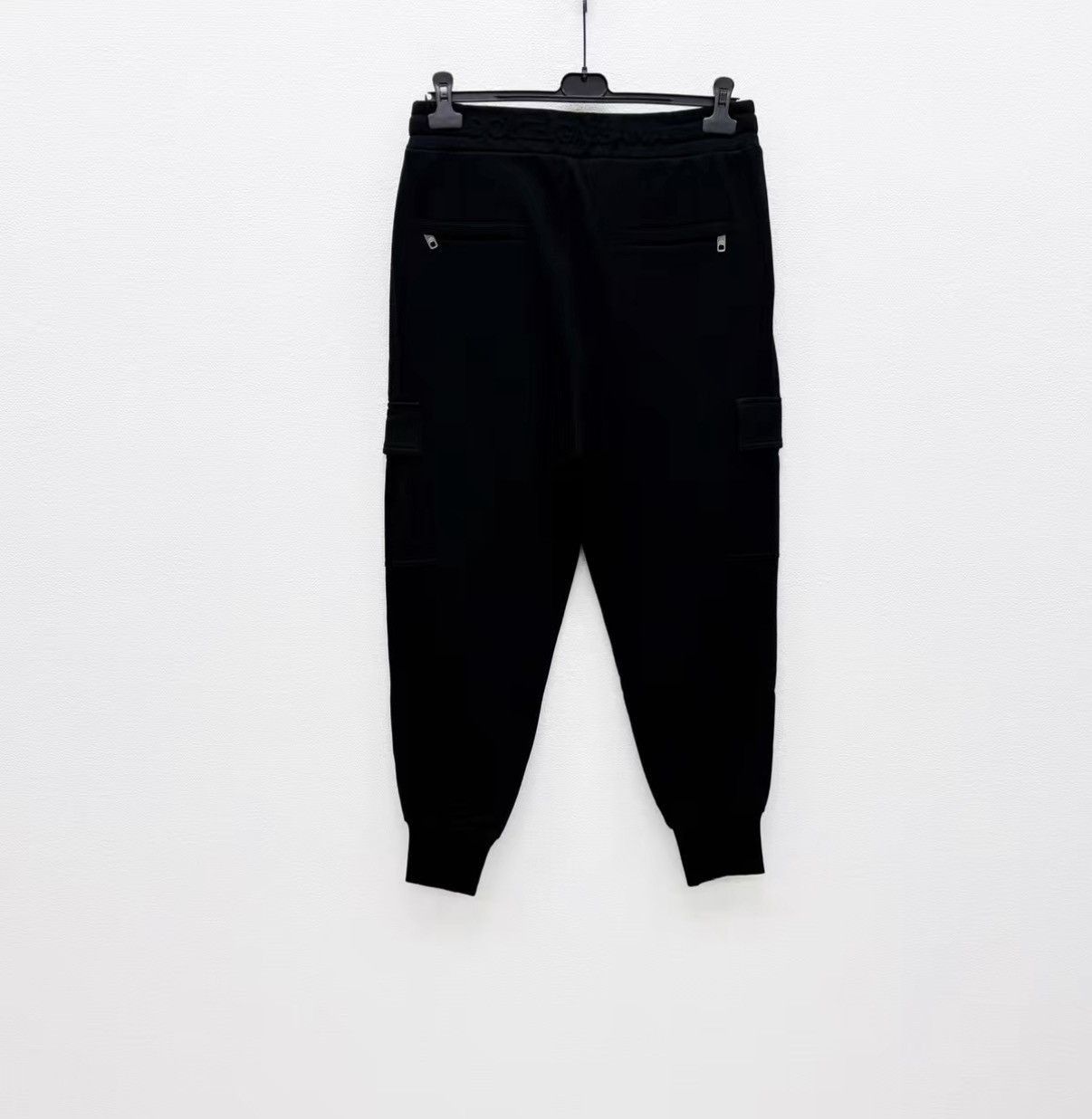 Dolce & Gabbana Black Cargo Jogger Sweatpants Size 34 Size US 34 / EU 50 - 4 Thumbnail