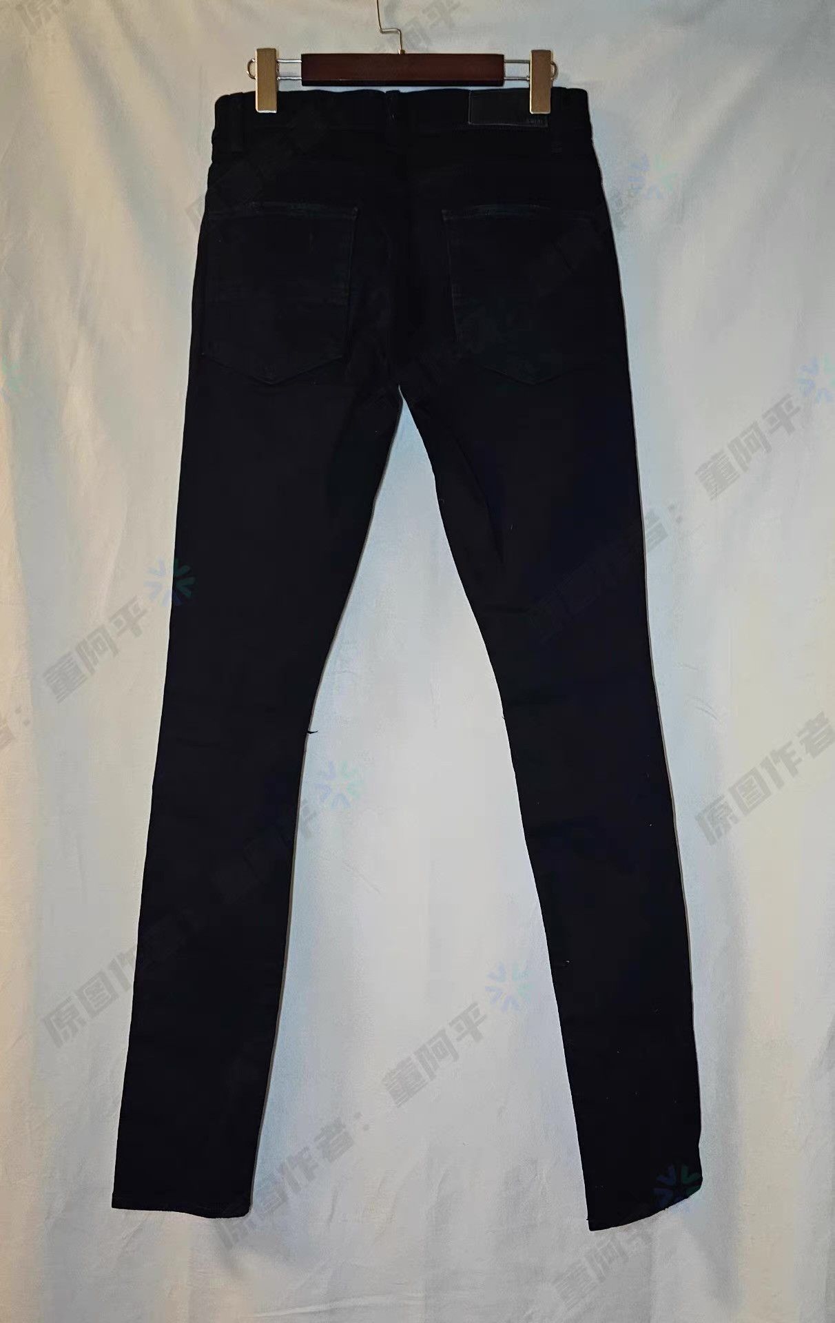 Amiri Black Distressed Denim Jeans Size 34 Size US 34 / EU 50 - 4 Thumbnail