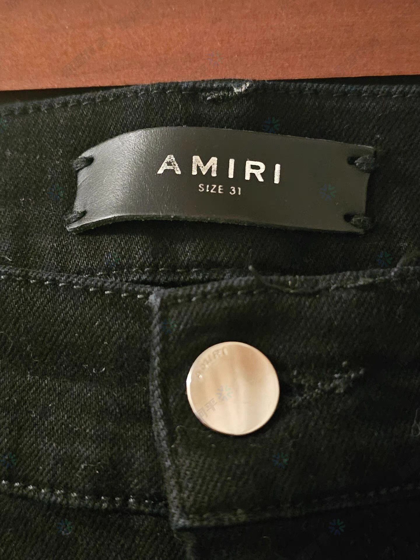 Amiri Black Distressed Denim Jeans Size 34 Size US 34 / EU 50 - 3 Thumbnail