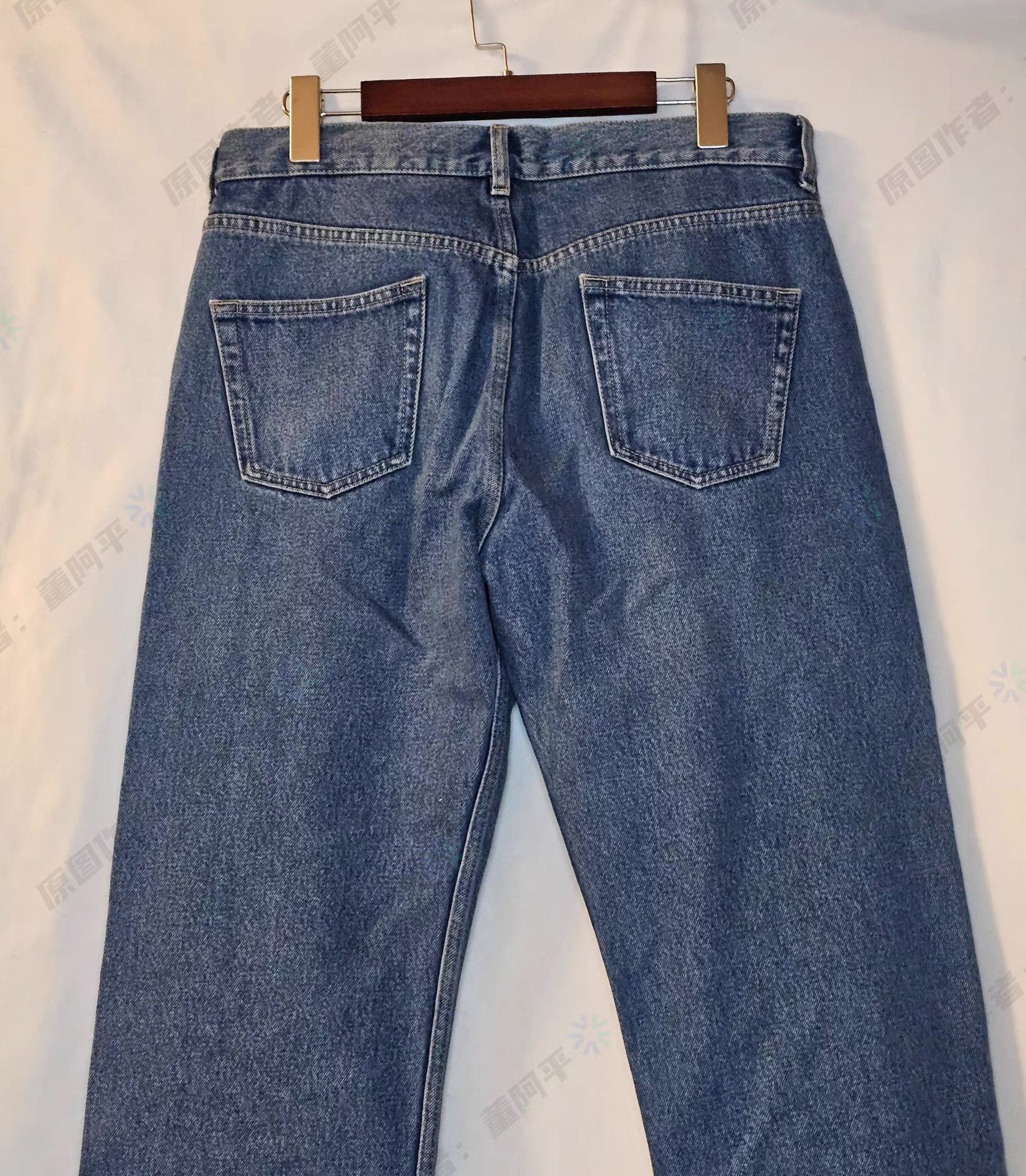 Balenciaga Blue Denim Jeans with Distressed Detail Size US 34 / EU 50 - 4 Thumbnail