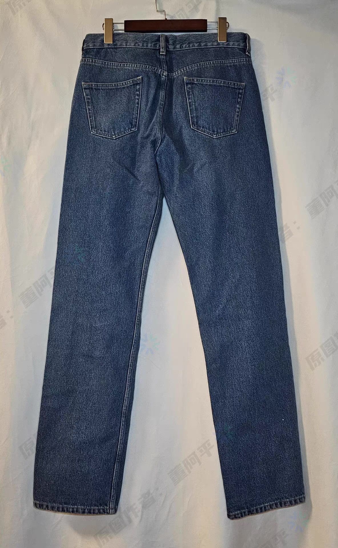 Balenciaga Blue Denim Jeans with Distressed Detail Size US 34 / EU 50 - 3 Thumbnail