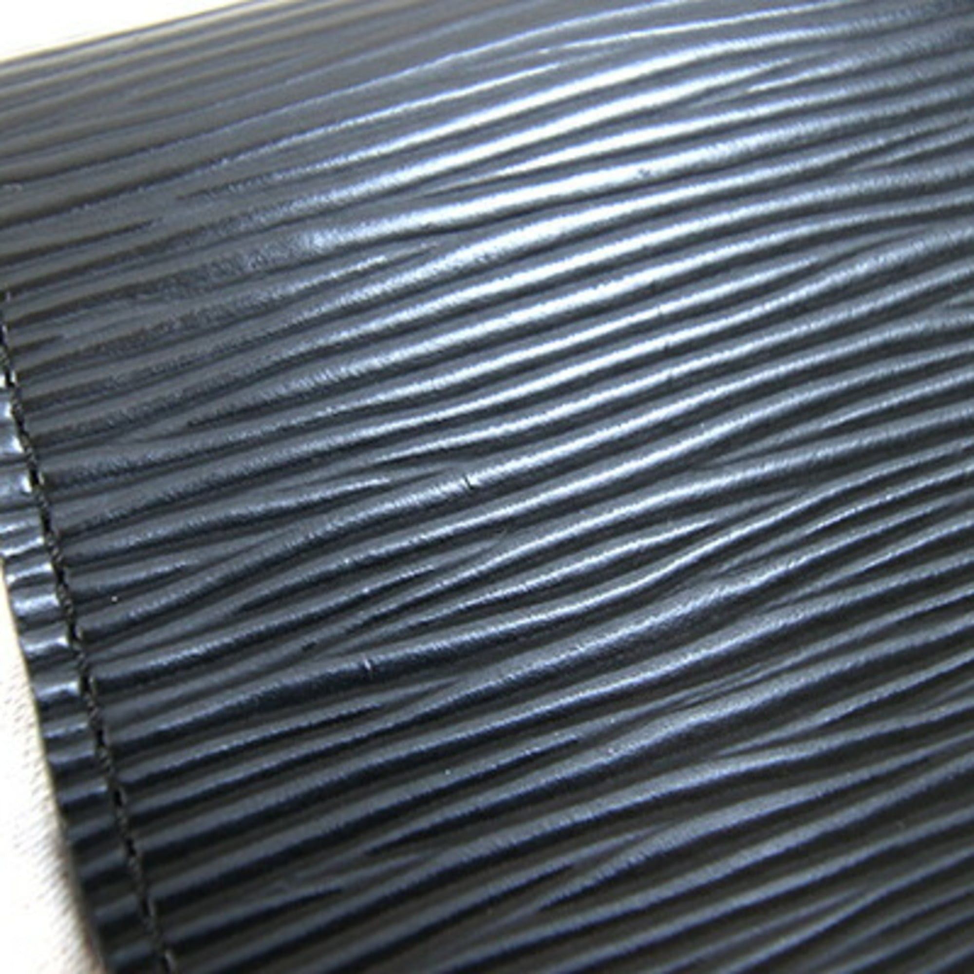 Louis Vuitton Louis Vuitton Epi Portemonnaie Accordion M66572 Noir Coin Purse Mini Wallet Compact Black Women's LOUIS VUITTON | Size ONE SIZE - 5 Thumbnail