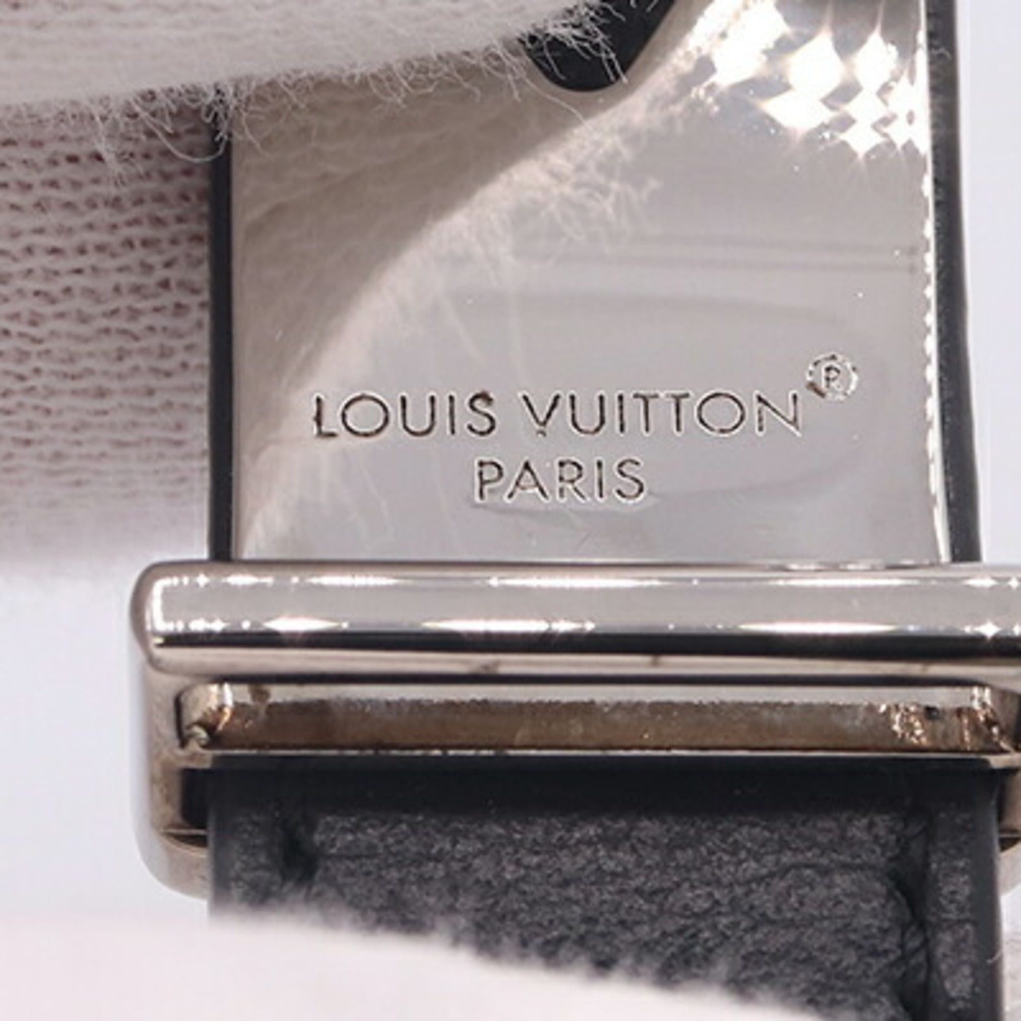 Louis Vuitton Louis Vuitton Monogram Eclipse Bracelet LV Trunk M8342 Size 19 Men's LOUIS VUITTON Size ONE SIZE - 4 Thumbnail