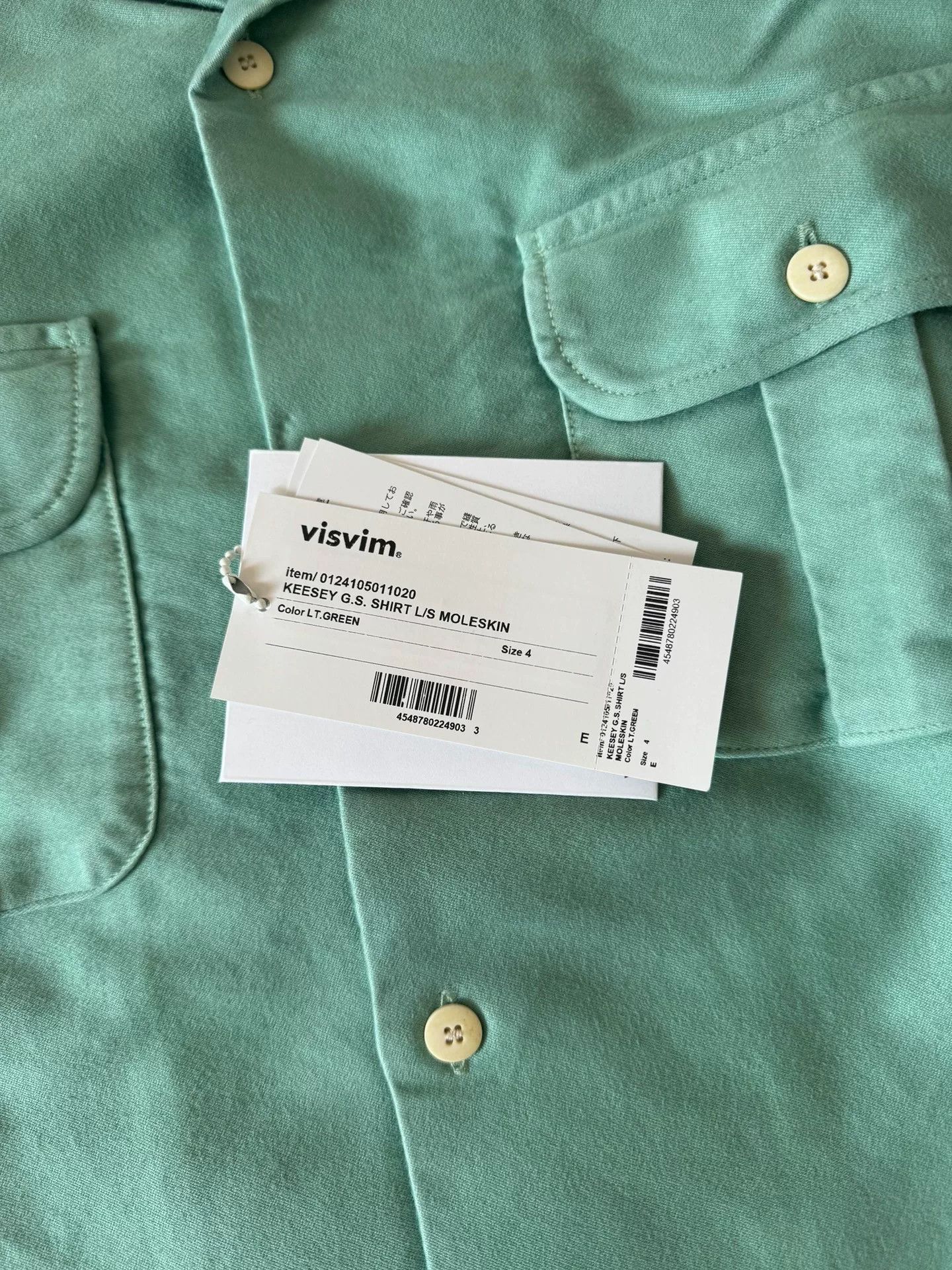 Visvim VISVIM 24SS Keesey G.S. Moleskin Shirt Size US XL / EU 56 / 4 - 5 Thumbnail