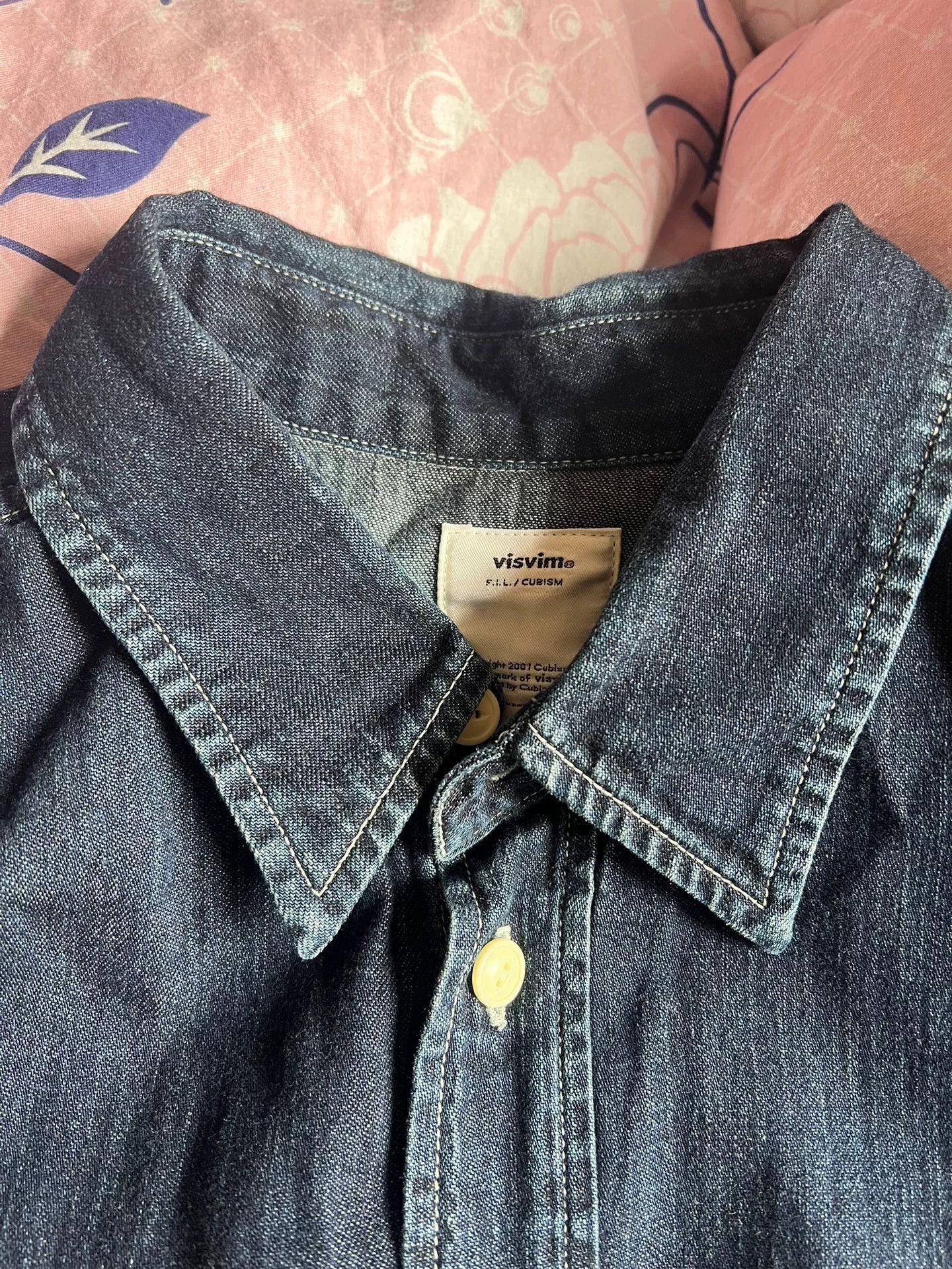 Visvim VISVIM 20SS Damaged Denim Lumber Shirt Size US L / EU 52-54 / 3 - 4 Thumbnail