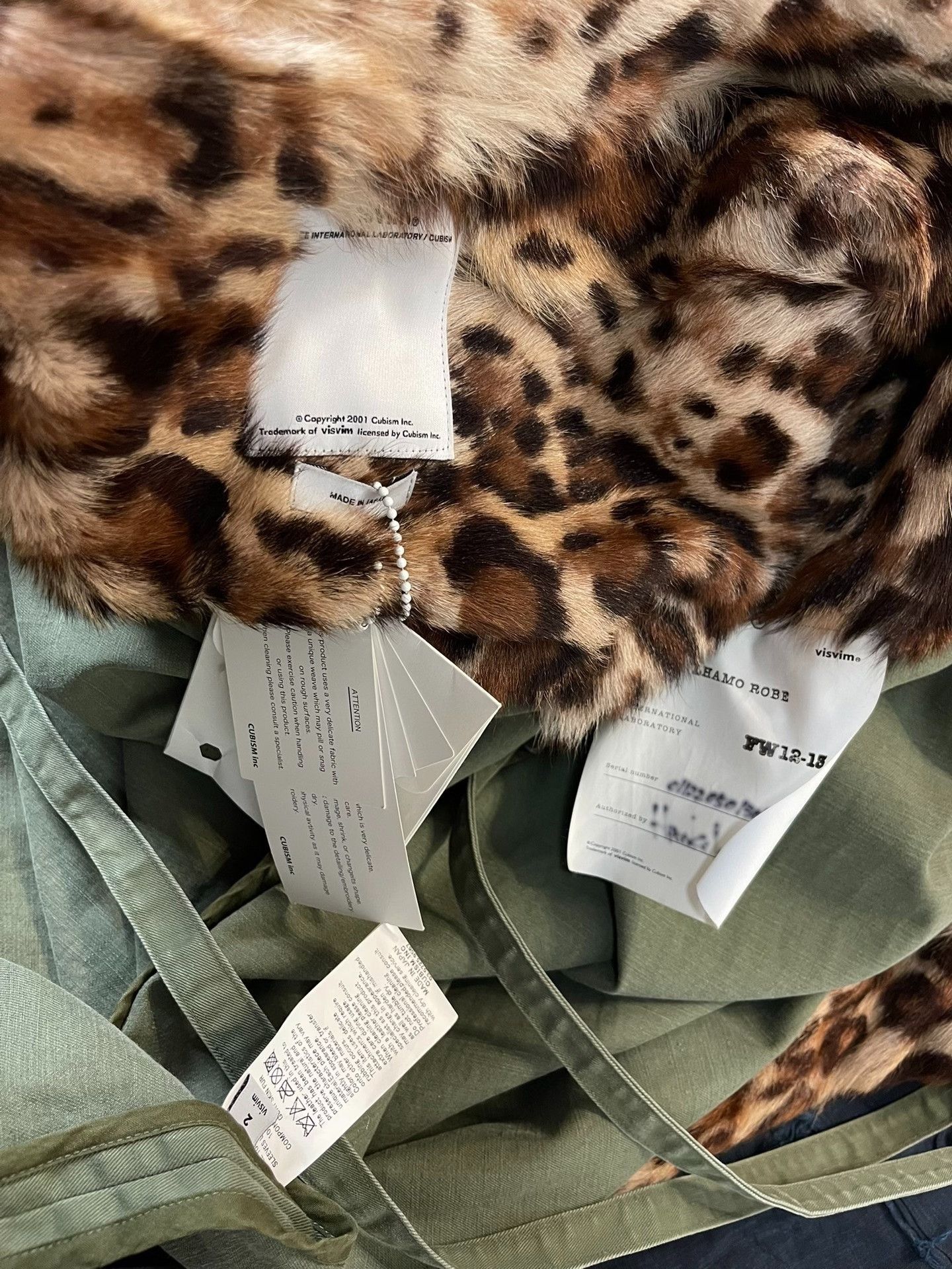 Visvim VISVIM 12AW LHAMO ROBE Leopard Print Size US M / EU 48-50 / 2 - 9 Thumbnail