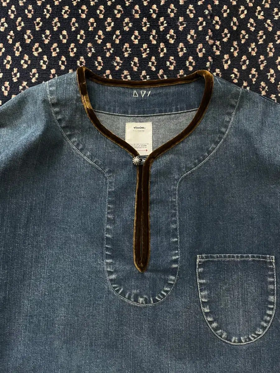 Visvim Visvim Border Tunic Striped Hem Size US M / EU 48-50 / 2 - 4 Thumbnail