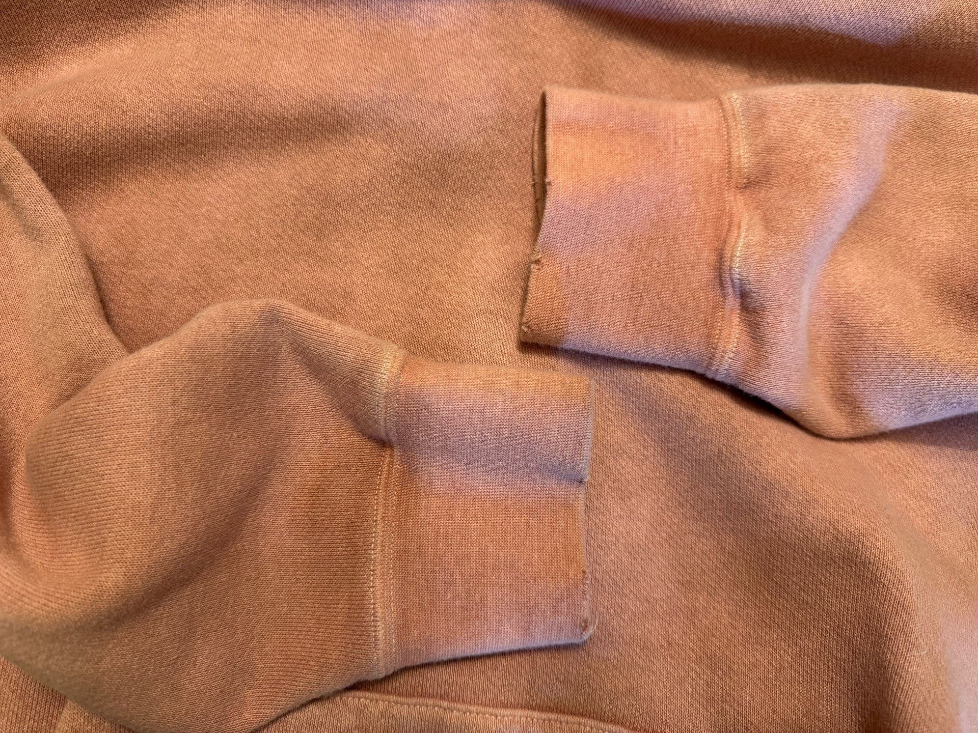Visvim visvim Pink Jumbo Plant Dye Hoodie Size S / US 4 / IT 40 - 6 Thumbnail