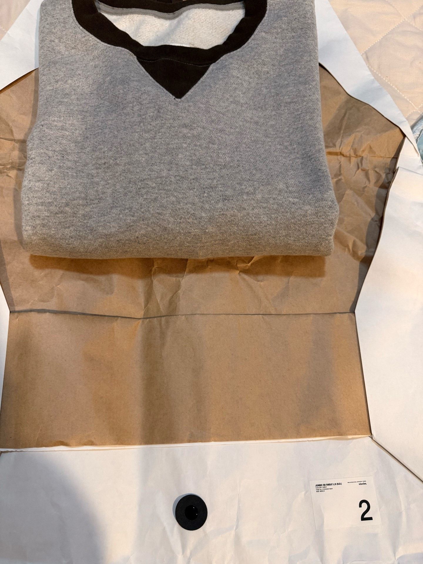 Visvim VISVIM 25AW SPOT JUMBO SB SWEAT Size US M / EU 48-50 / 2 - 6 Thumbnail