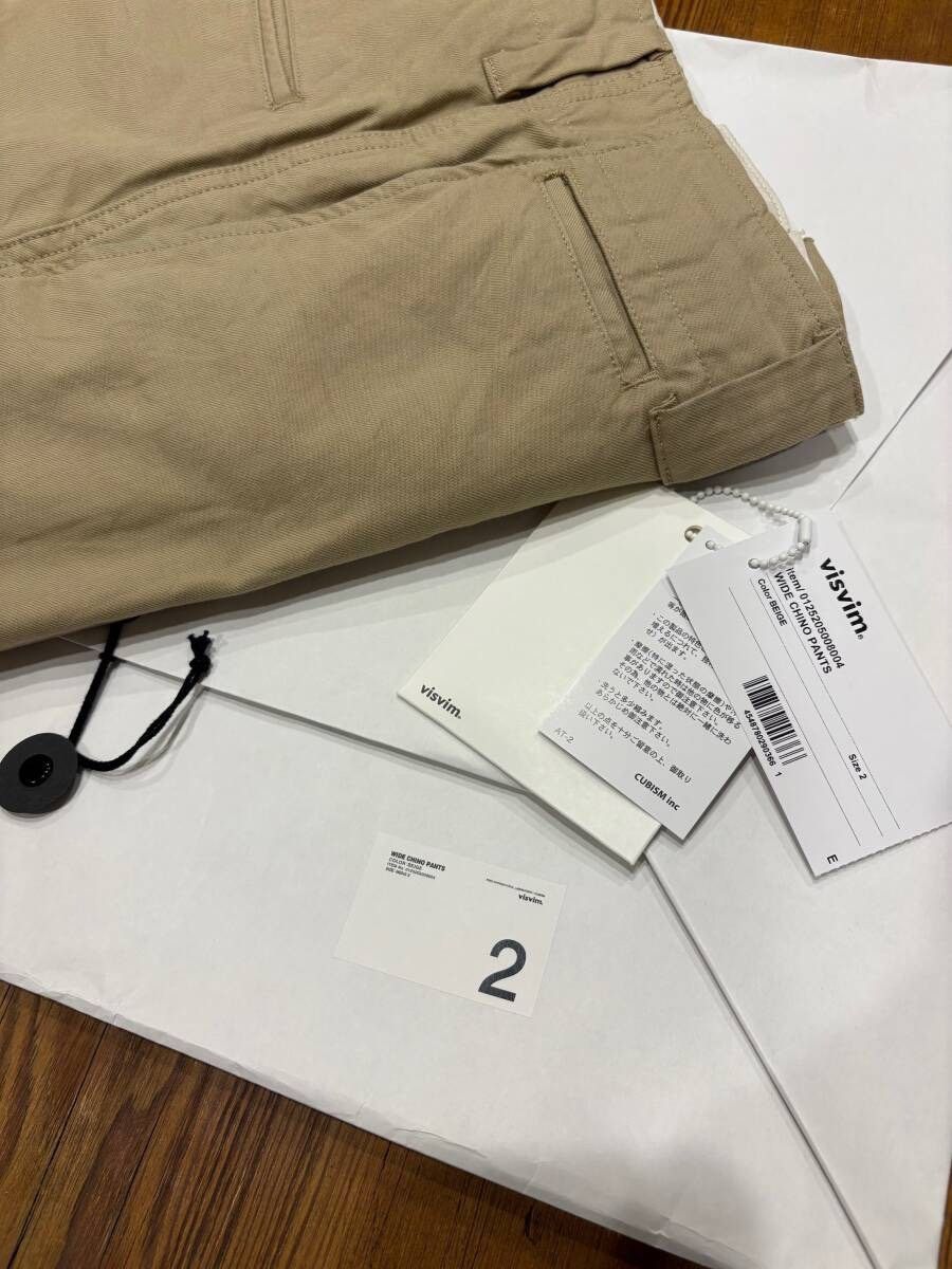 Visvim visvim 25AW Wide Chino Pants Size US 32 / EU 48 - 7 Thumbnail