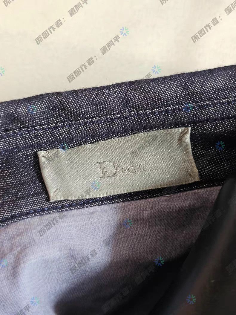 Dior Blue Long Sleeve Button-Up Shirt Size M Size US M / EU 48-50 / 2 - 5 Thumbnail