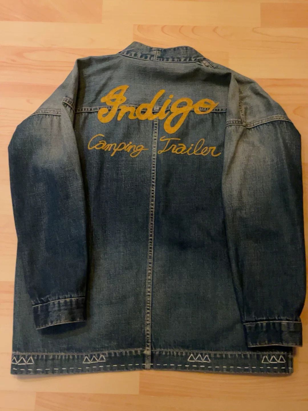 Visvim visvim Blue Denim Jacket Gold Embroidery Size US M / EU 48-50 / 2 - 2 Thumbnail