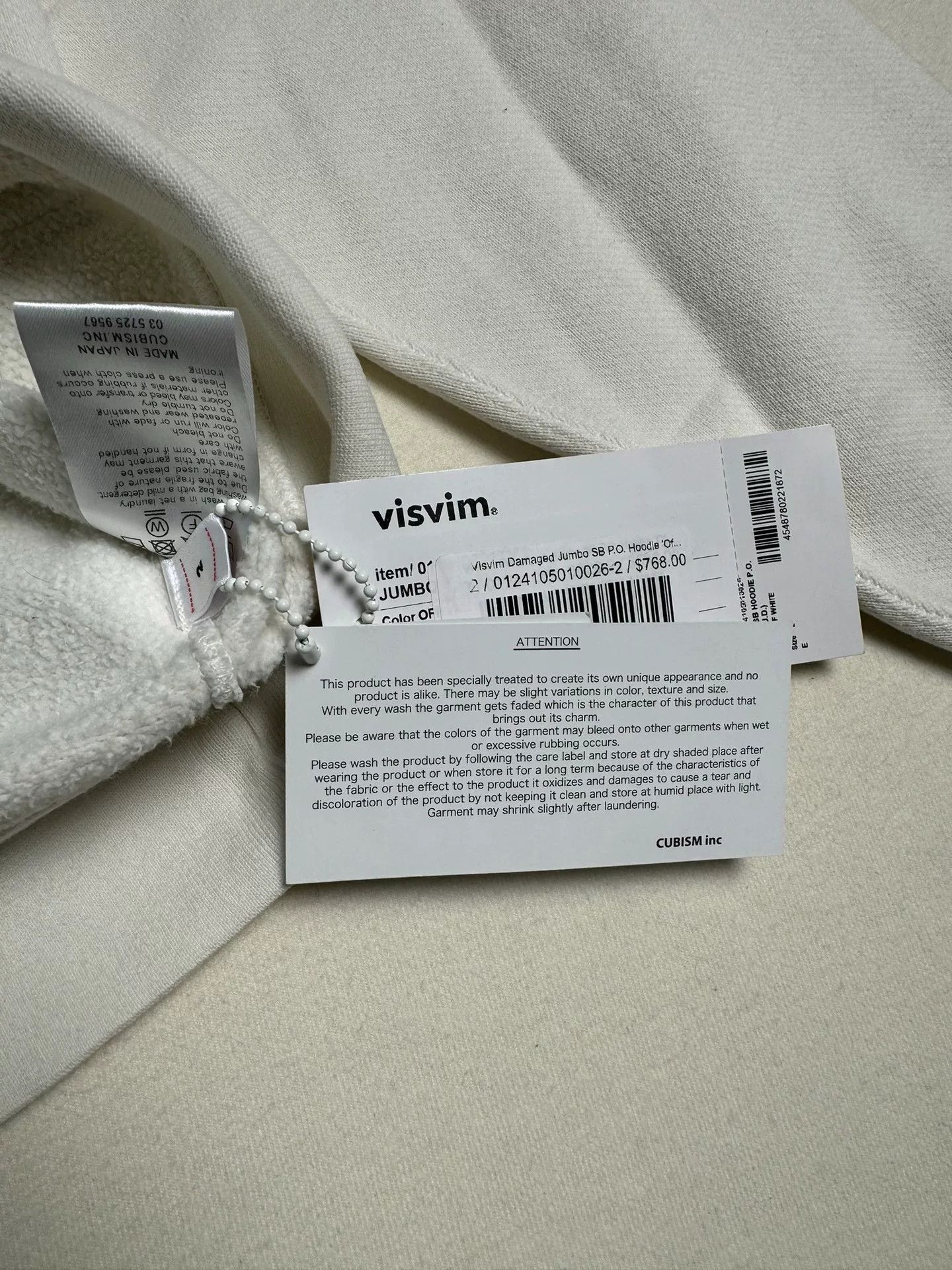 Visvim VISVIM 24ss SB Jumbo Hoodie Size US M / EU 48-50 / 2 - 4 Thumbnail
