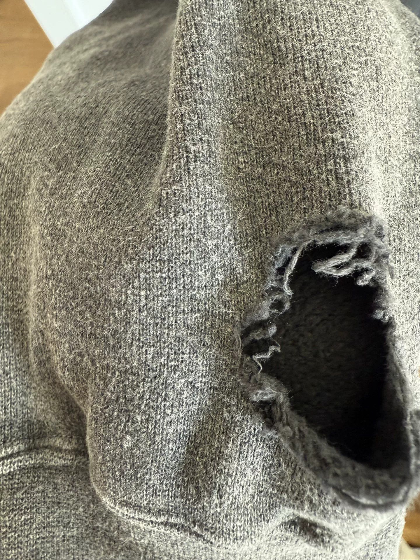 Visvim Visvim Distressed Gray Crewneck Sweatshirt Size US M / EU 48-50 / 2 - 4 Thumbnail