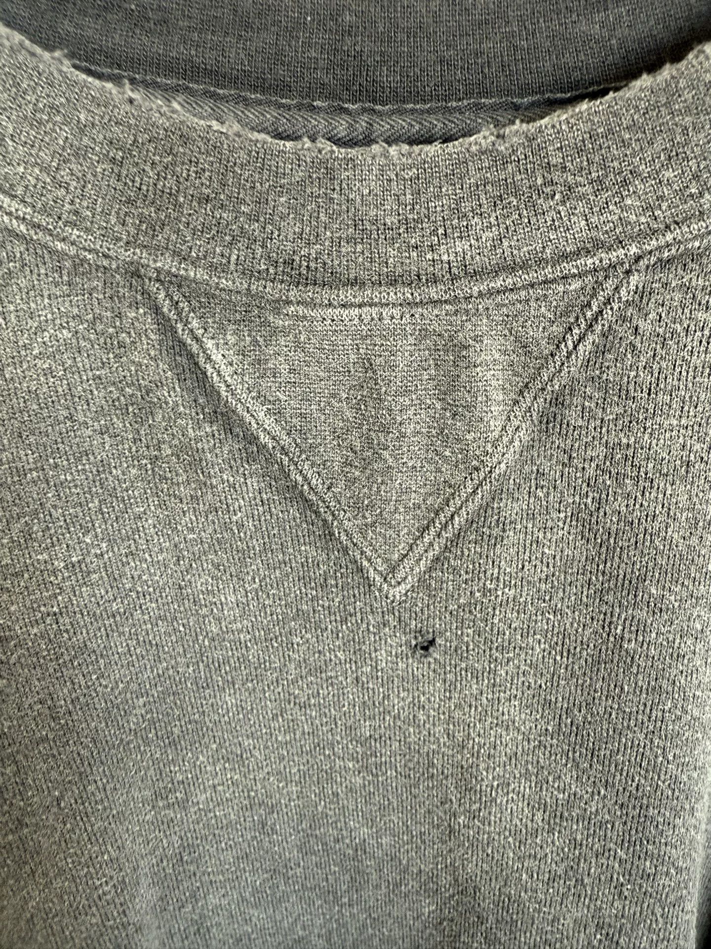 Visvim Visvim Distressed Gray Crewneck Sweatshirt Size US M / EU 48-50 / 2 - 7 Thumbnail