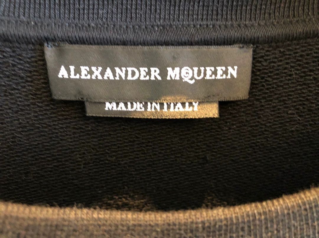 Alexander McQueen Alexander McQueen Black Red Asymmetric Sweater Size US S / EU 44-46 / 1 - 5 Thumbnail