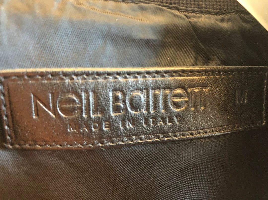 Neil Barrett Neil Barrett Sheepskin Pilot Leather Jacket Size US M / EU 48-50 / 2 - 7 Thumbnail