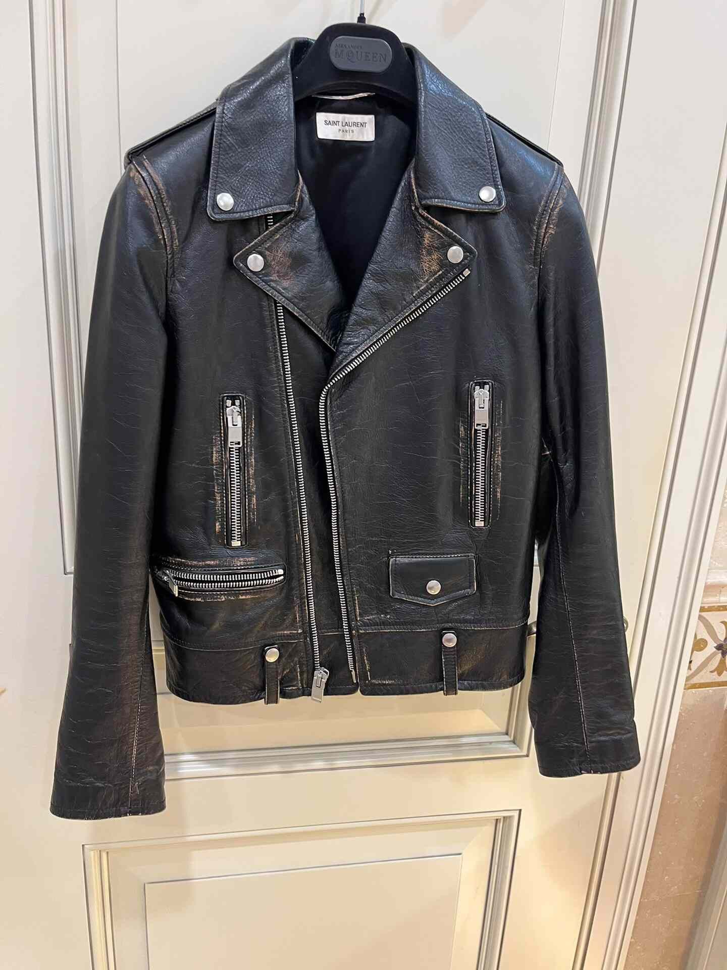 Yves Saint Laurent Saint Laurent NoSmoking Vintage Biker Jacket Size US S / EU 44-46 / 1 - 2 Thumbnail