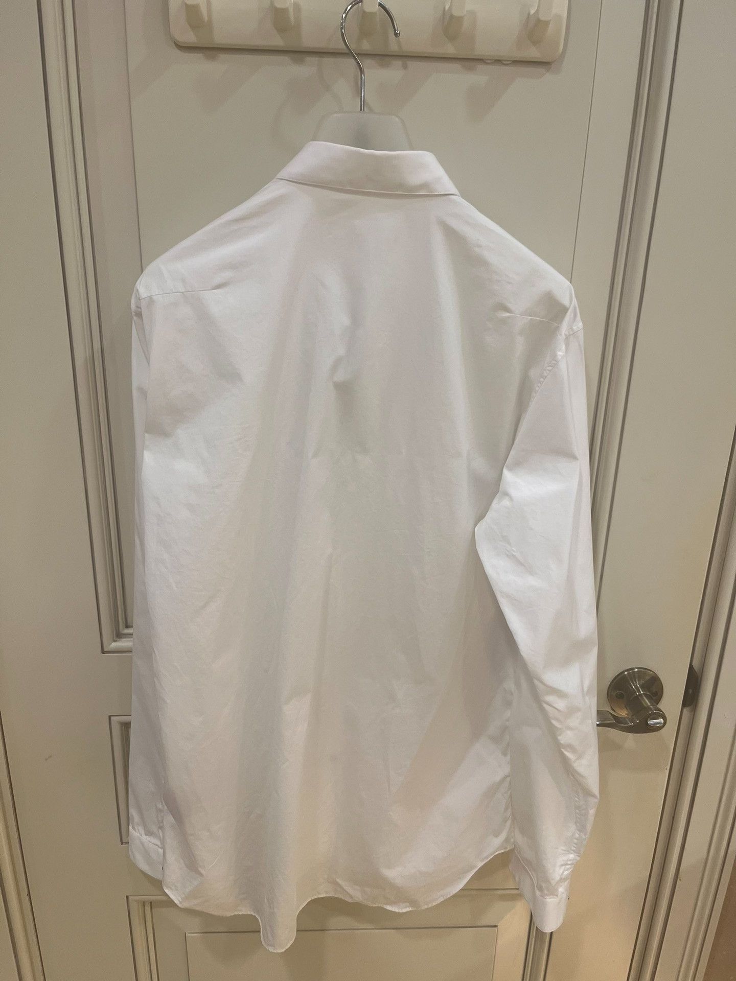 Dior Dior White Metal Button Shirt Size US M / EU 48-50 / 2 - 8 Thumbnail