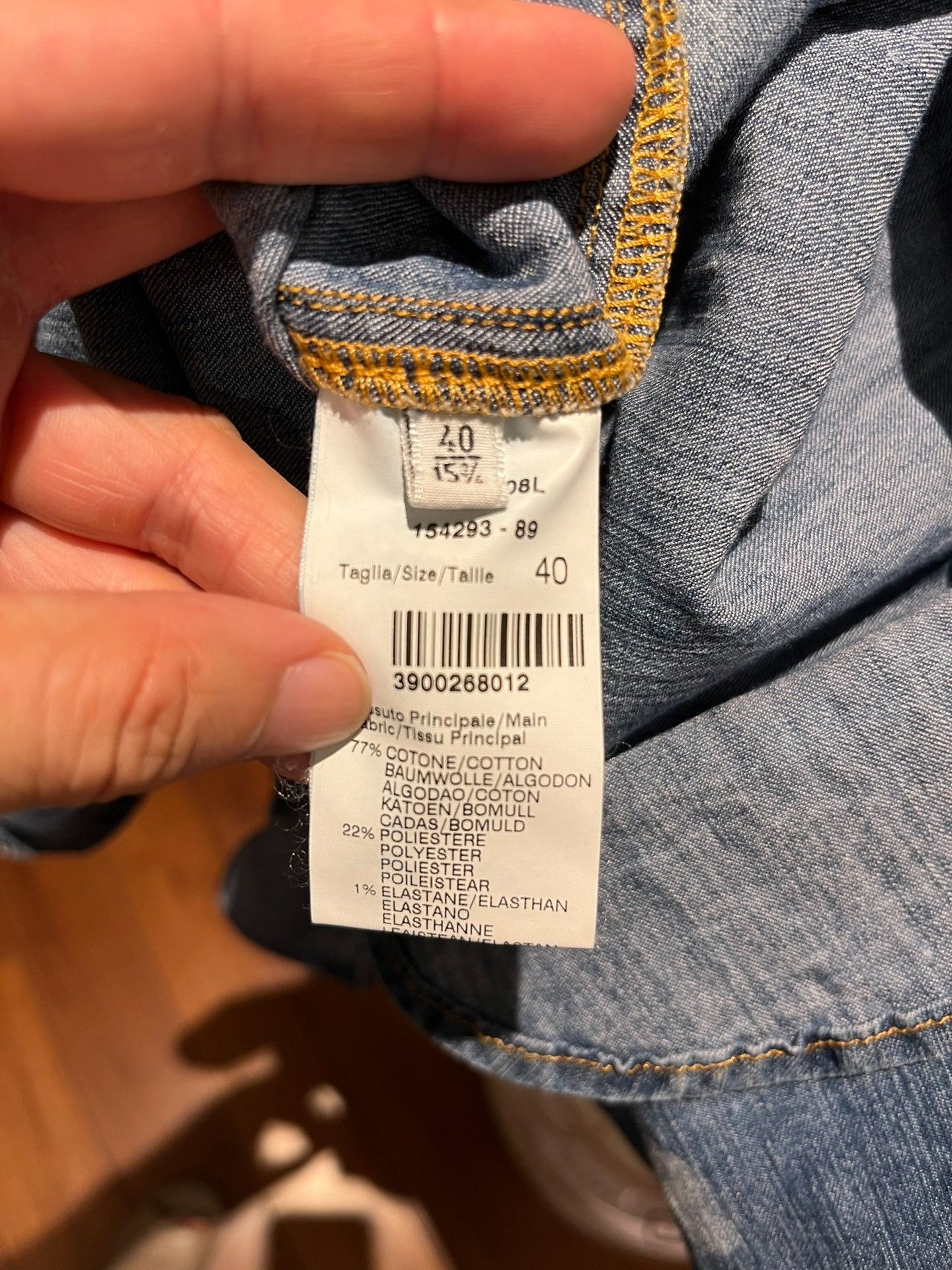 MSGM MSGM Polka Dot Denim Shirt Size US XXS / EU 40 - 6 Thumbnail