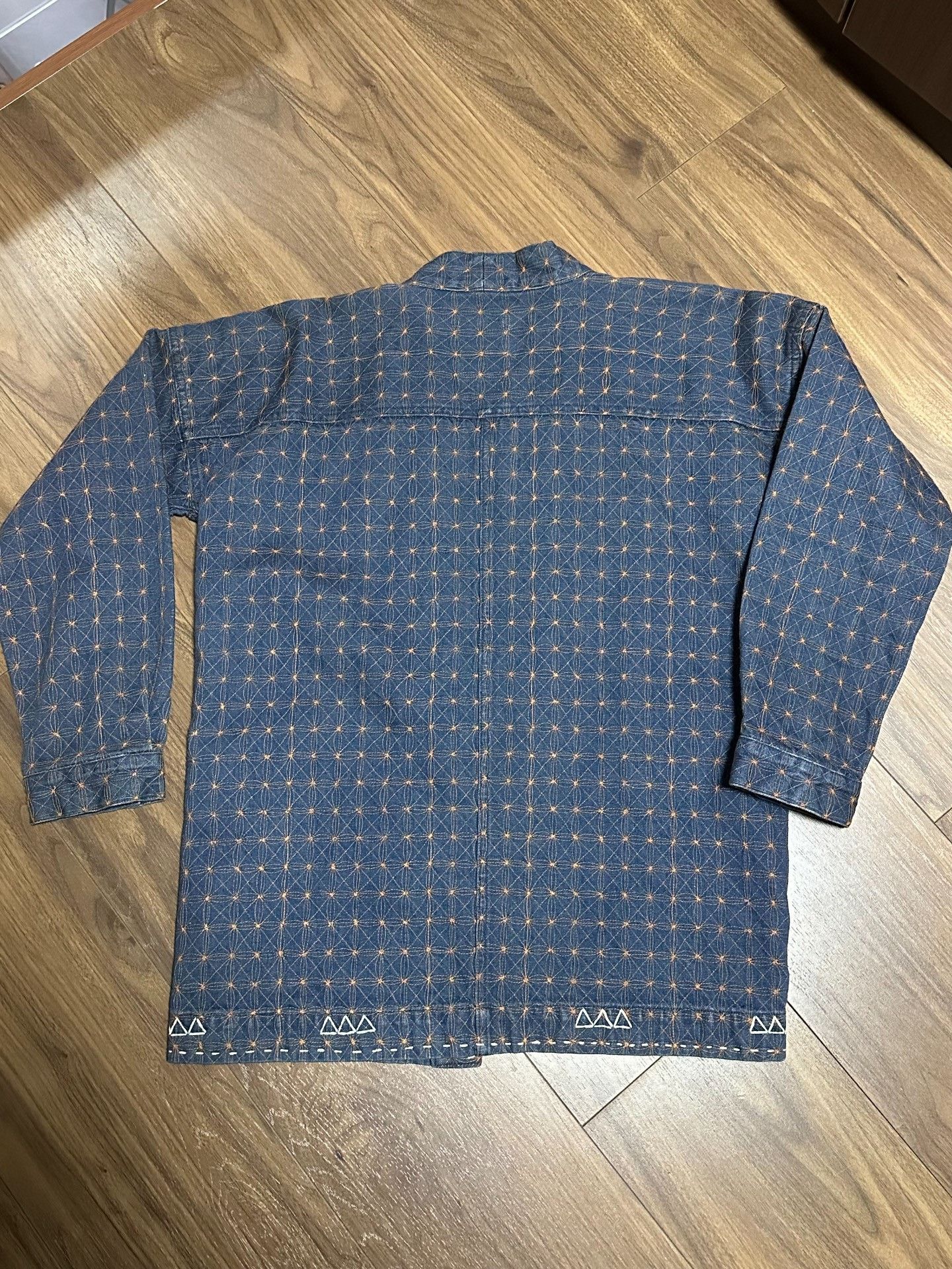 Visvim Visvim Sashiko Sanjuro Kimono Jacket Size US M / EU 48-50 / 2 - 2 Thumbnail
