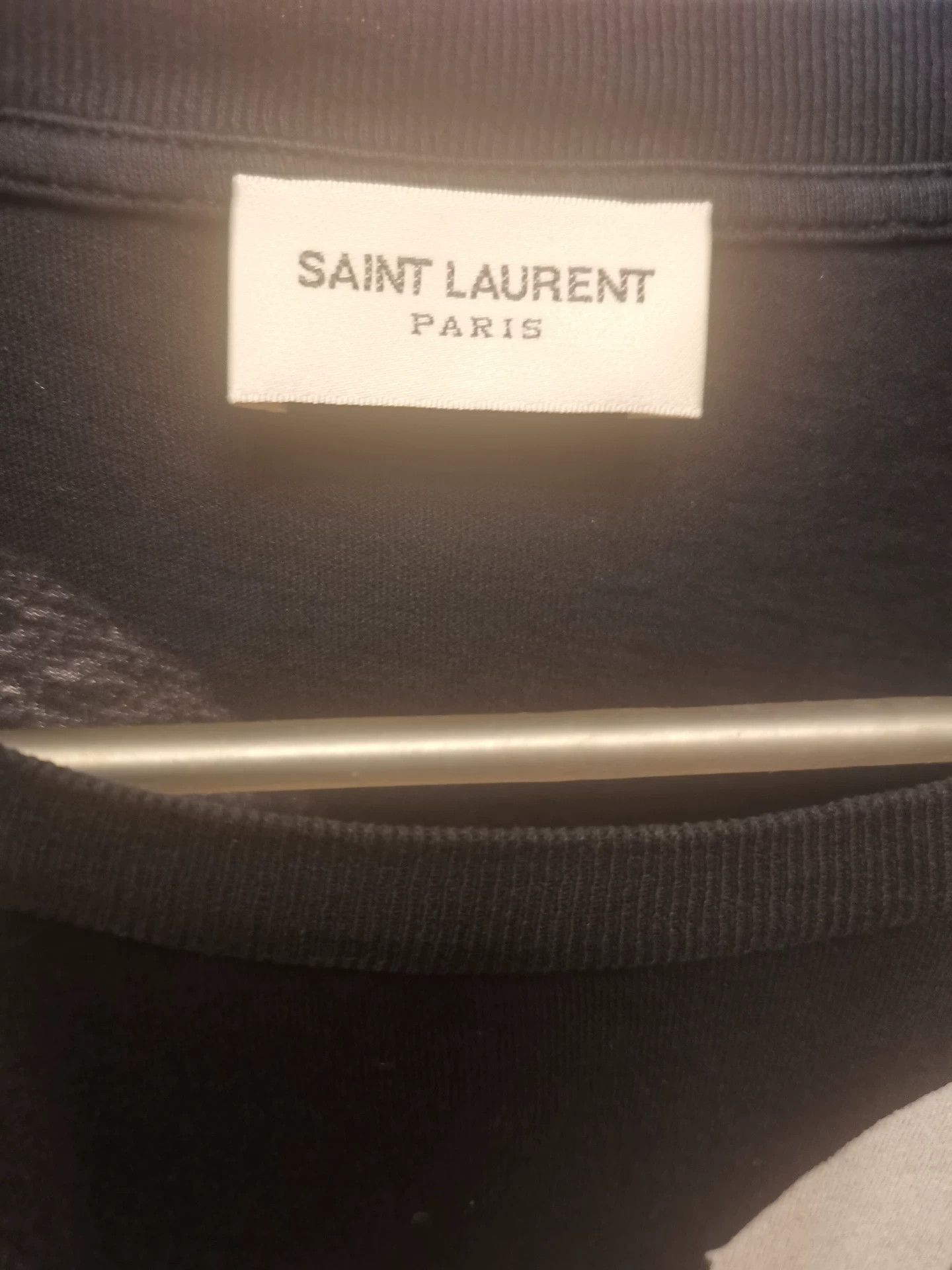Yves Saint Laurent Saint Laurent Bat Print Black T-Shirt Size US S / EU 44-46 / 1 - 7 Thumbnail