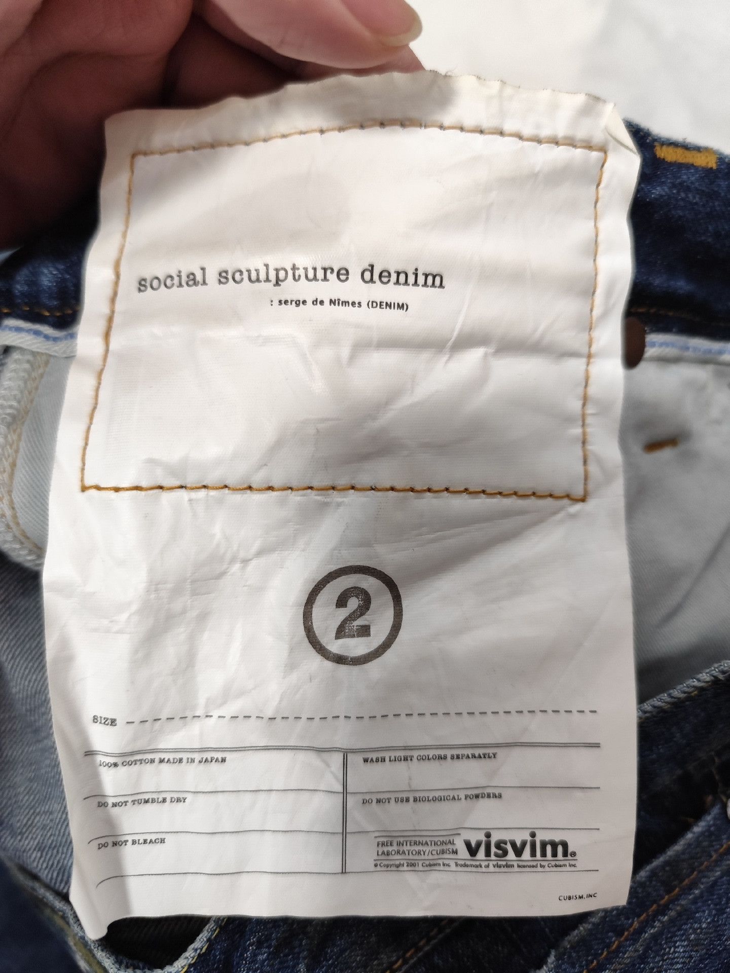 Visvim VISVIM DRY3 19SS Dry Denim Jeans Size US 32 / EU 48 - 4 Thumbnail