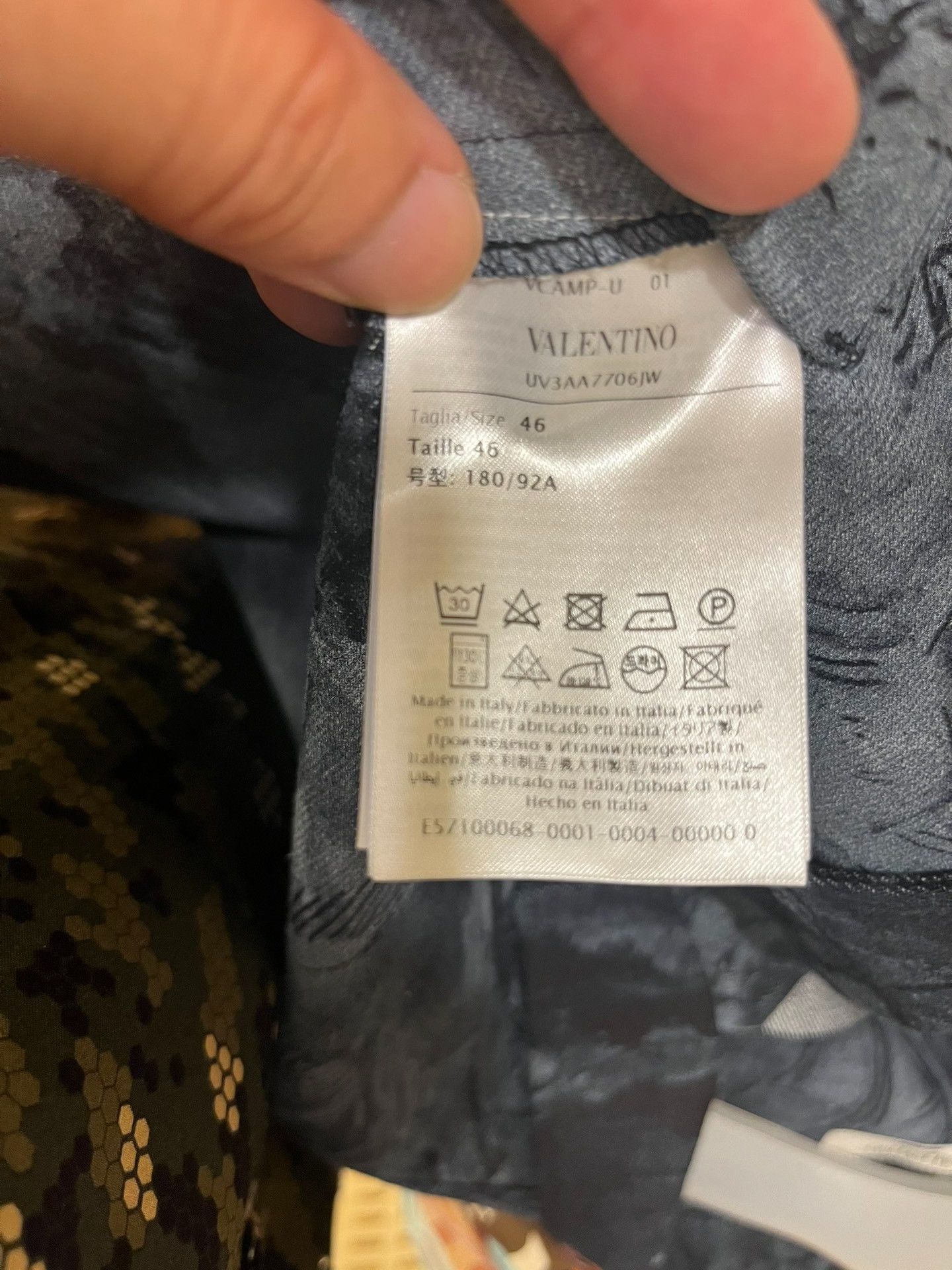 Valentino Valentino Jungle Print Denim Short Shirt Size US S / EU 44-46 / 1 - 7 Thumbnail