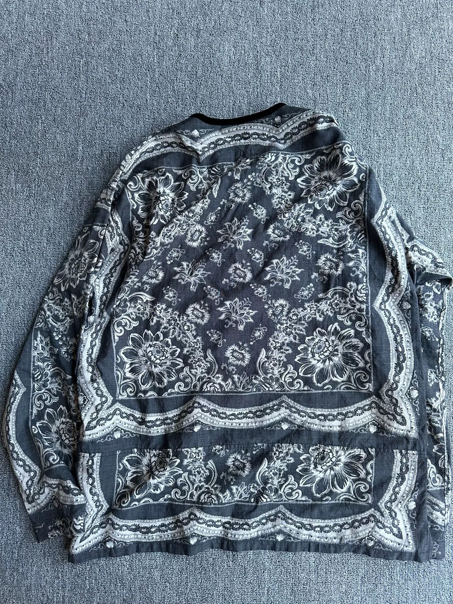 Visvim visvim Floral Tunic Shirt Size US XL / EU 56 / 4 - 6 Thumbnail