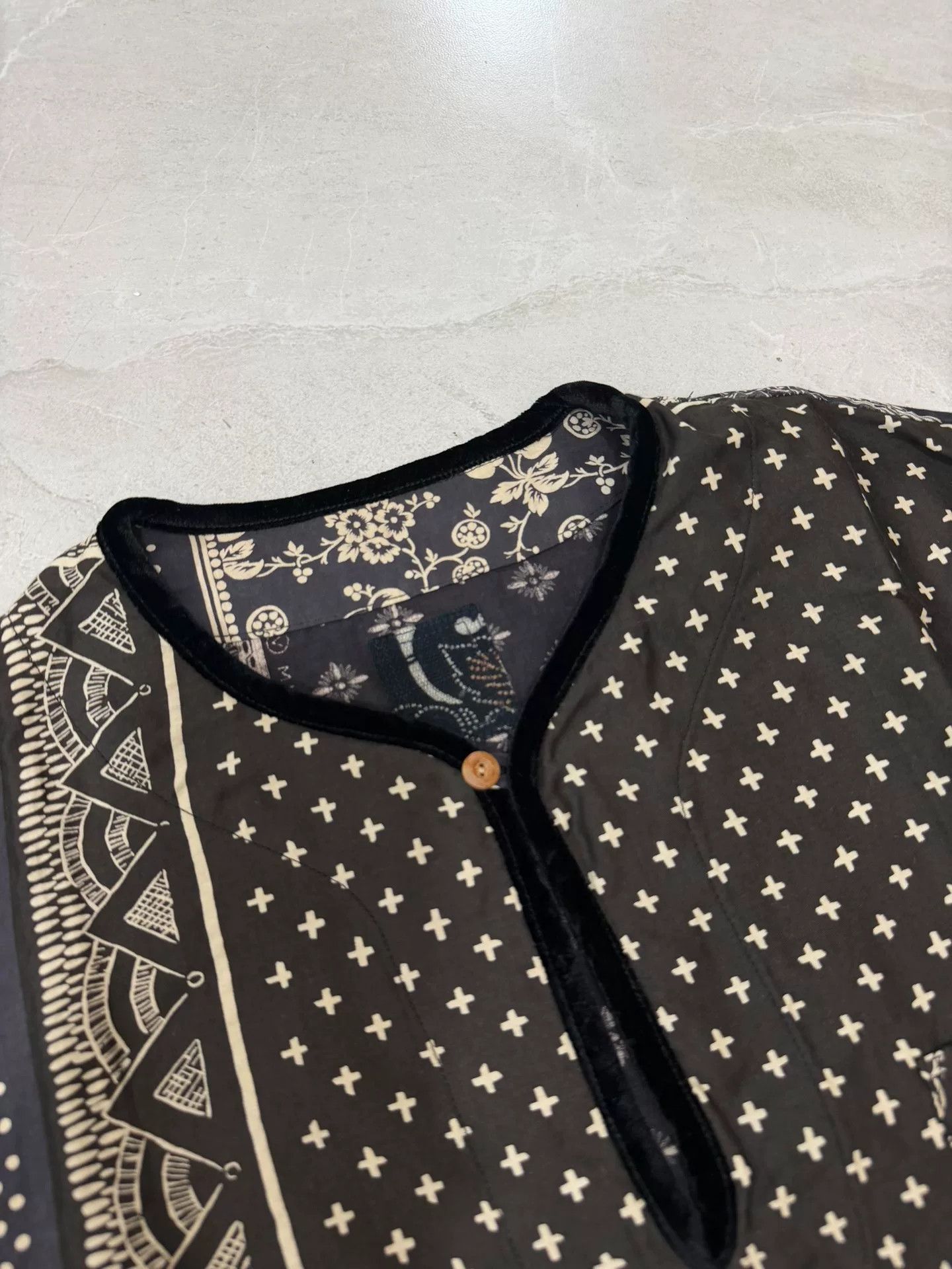Visvim VISVIM 19SS ICT TUNIC P.O. Black Paisley Size US M / EU 48-50 / 2 - 5 Thumbnail