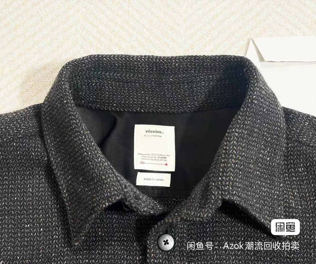Visvim Visvim 21AW Lumber L/S Tweed Shirt Size US M / EU 48-50 / 2 - 5 Thumbnail