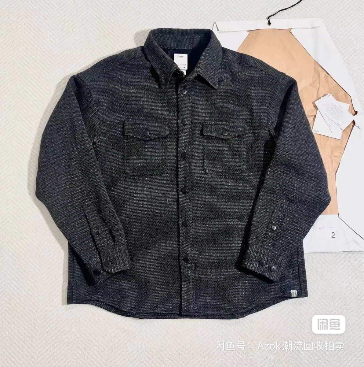 Visvim Visvim 21AW Lumber L/S Tweed Shirt Size US M / EU 48-50 / 2 - 2 Thumbnail