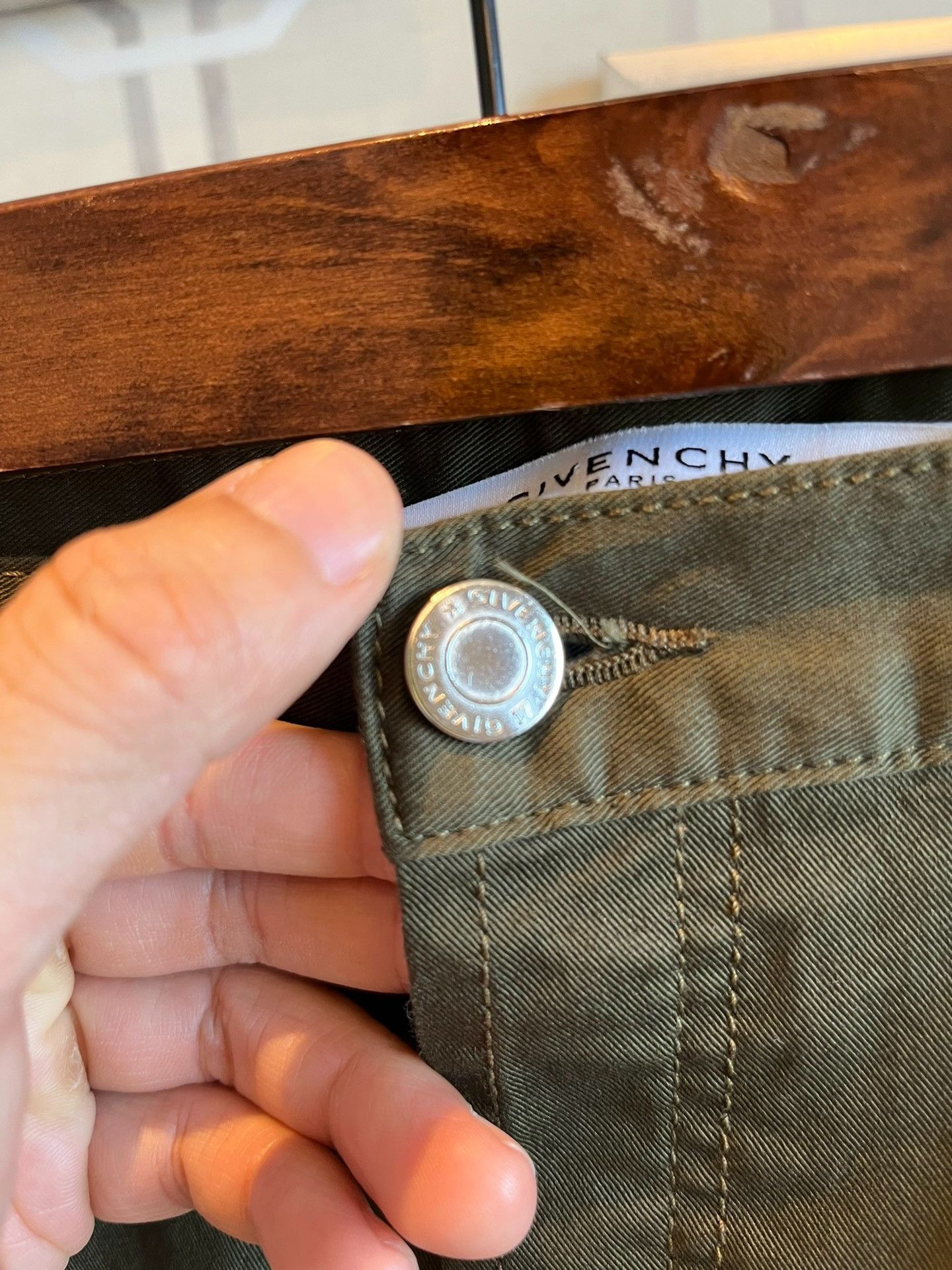 Givenchy Givenchy Multi-Zip Olive Cargo Pants Size US 30 / EU 46 - 5 Thumbnail