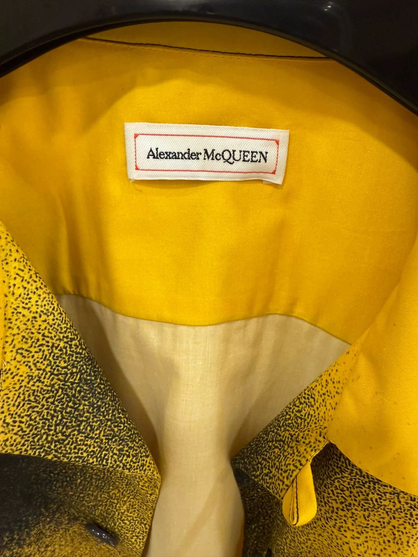 Alexander McQueen Alexander McQueen Graffiti Spray-Paint Shirt Size US M / EU 48-50 / 2 - 9 Thumbnail