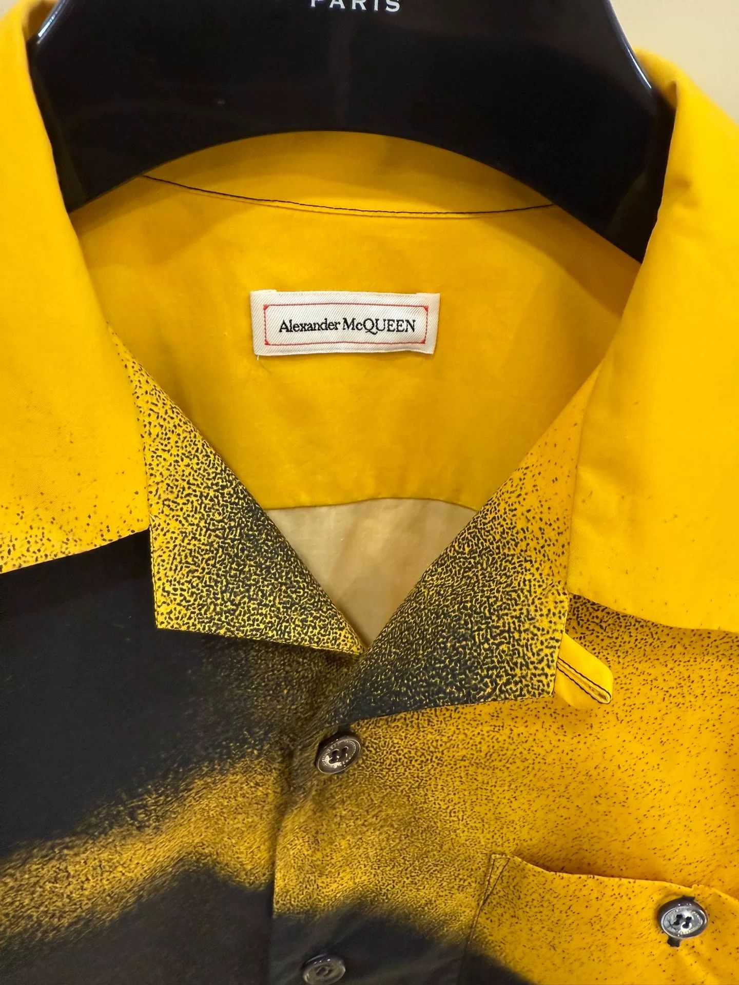 Alexander McQueen Alexander McQueen Graffiti Spray-Paint Shirt Size US M / EU 48-50 / 2 - 4 Thumbnail